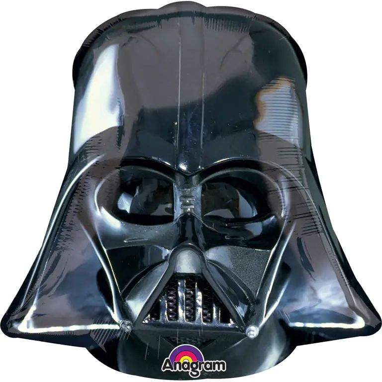 Folienballon Darth Vader Helm 63 x 63 cm