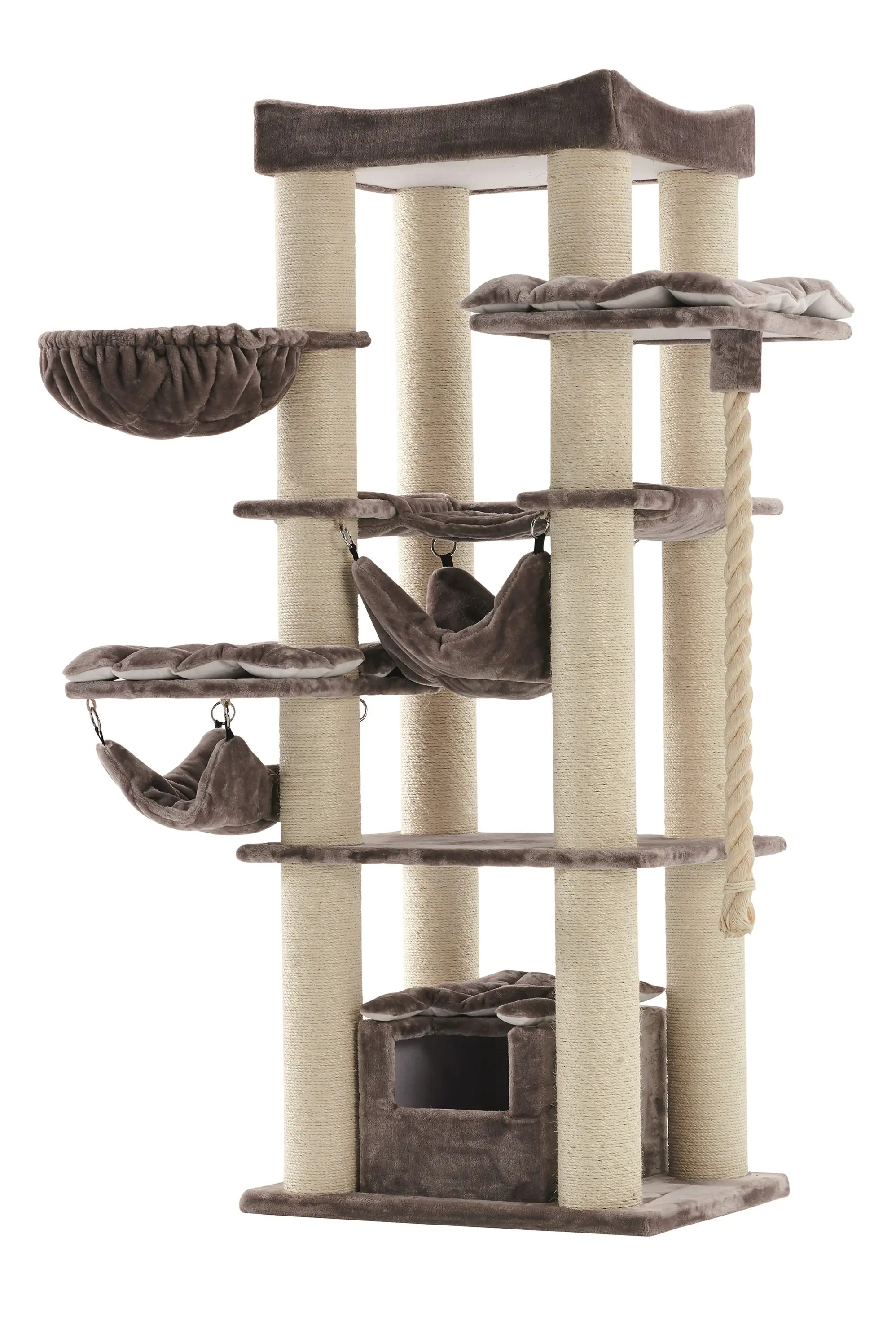 Nobby Kratzbaum Rubi H 197 cm cappuccino