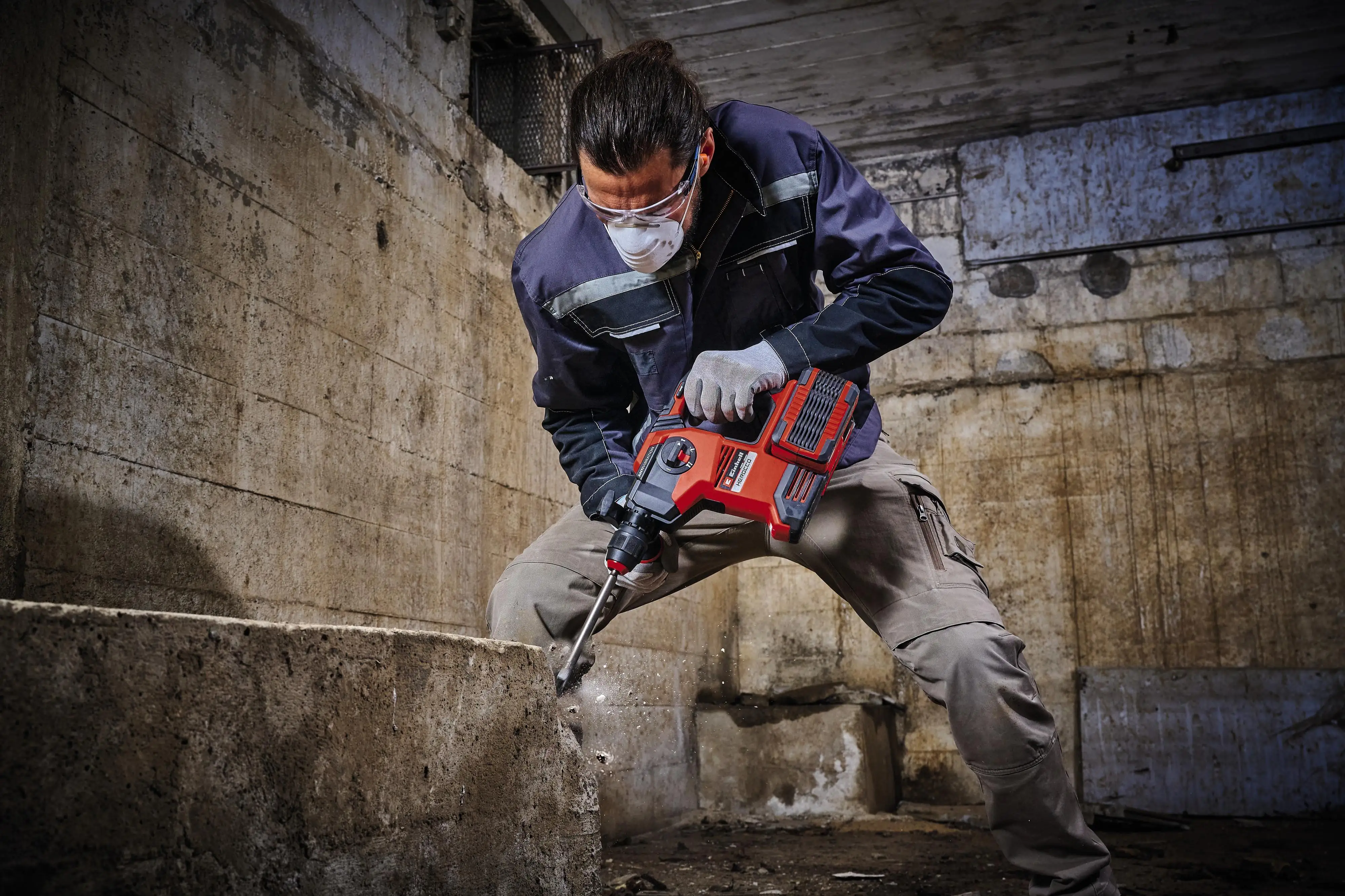 Einhell Akku-Bohrhammer Herocco 36/28 Solo 18 V