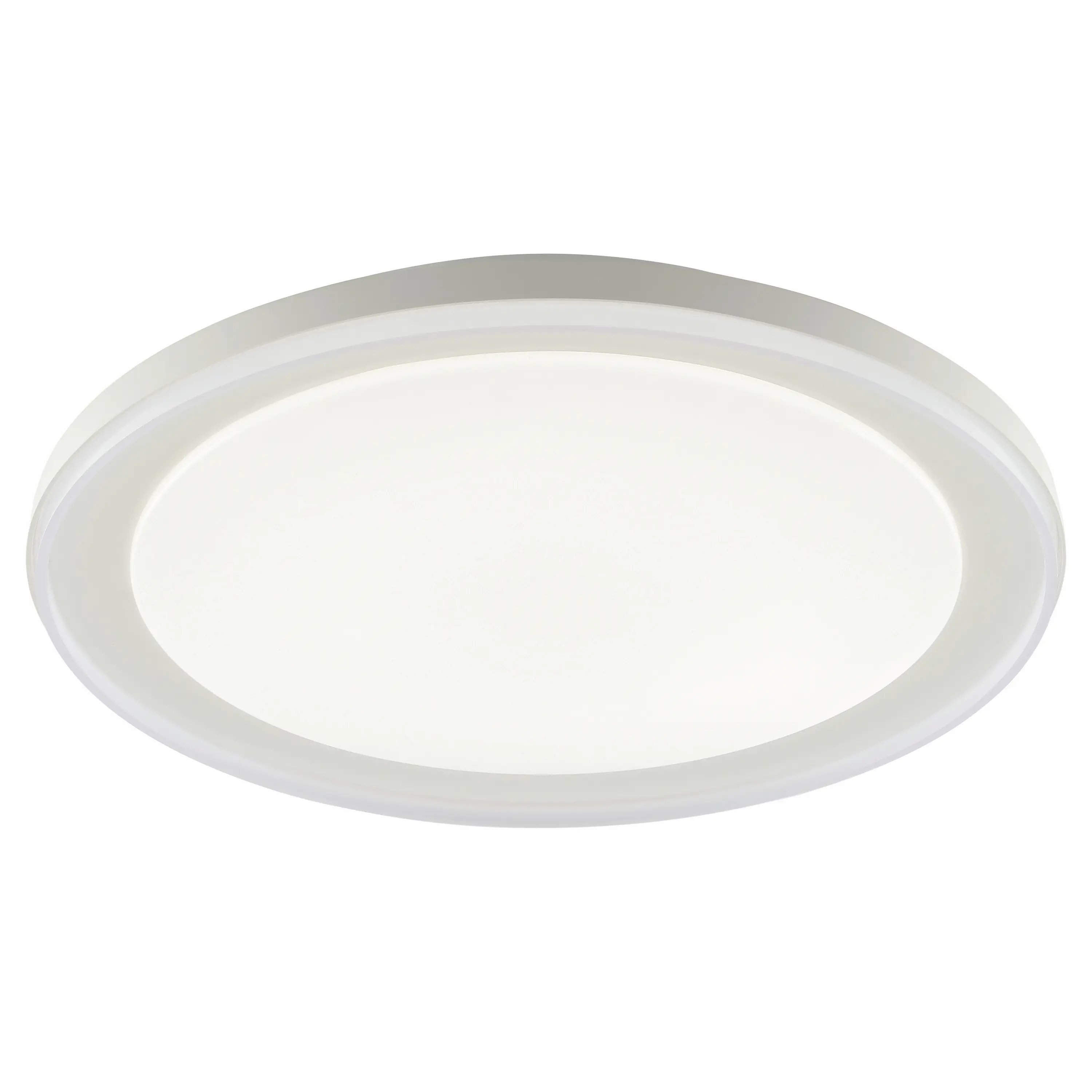 Brilliant LED Deckenleuchte Pederson Ø 45 x 9,5 cm warmweiß-kaltweiß weiß