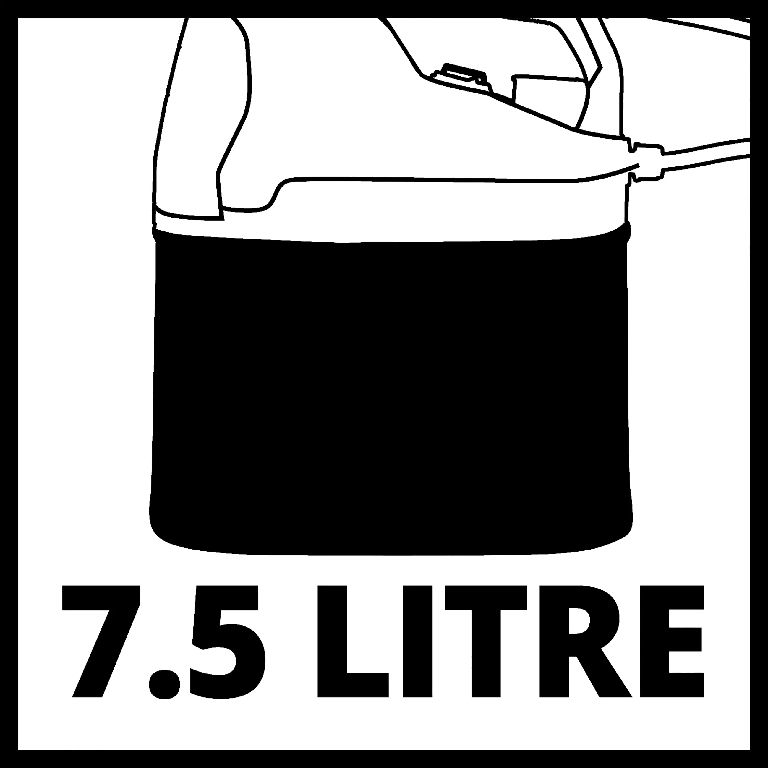 Einhell Drucksprüher-Tank 7,5 L 18 V