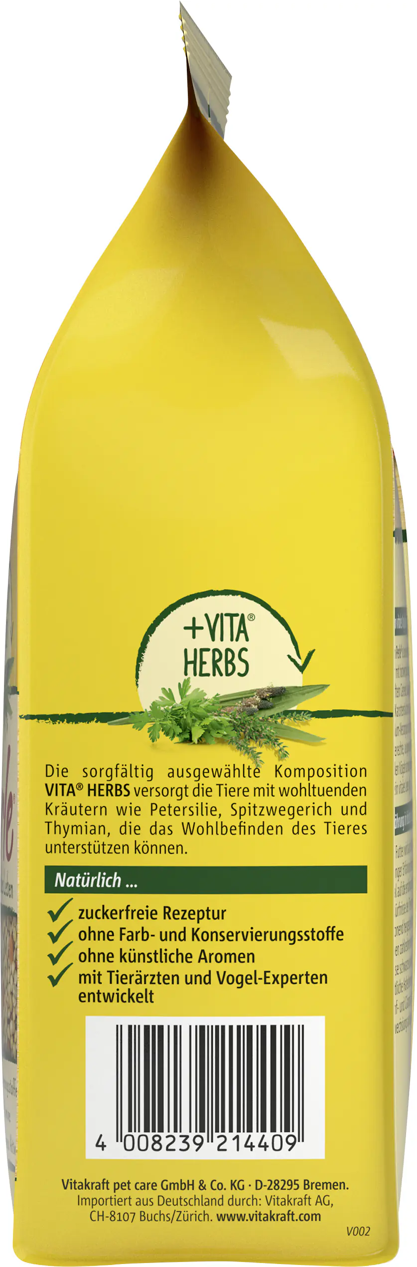 Vitakraft Vogelfutter Perle 500 g