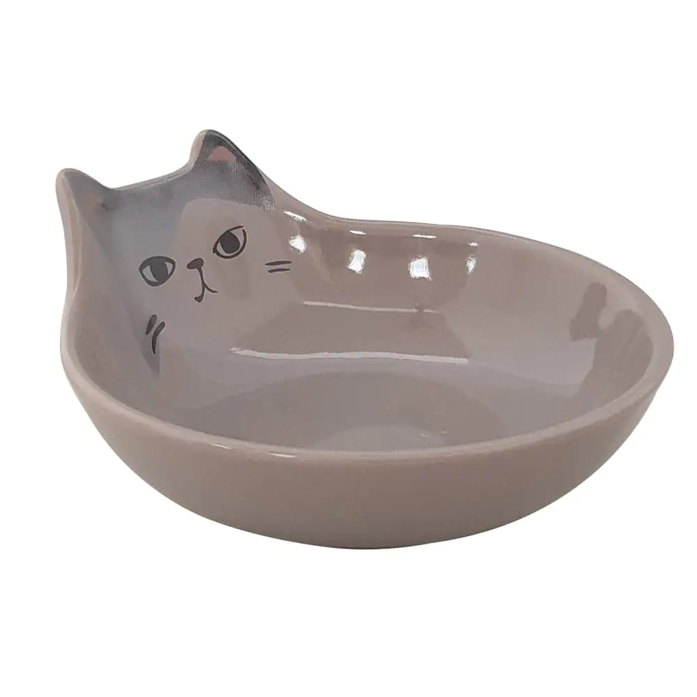 Nobby Katzennapf Keramik Kato Ø 12 cm - 150 ml grau