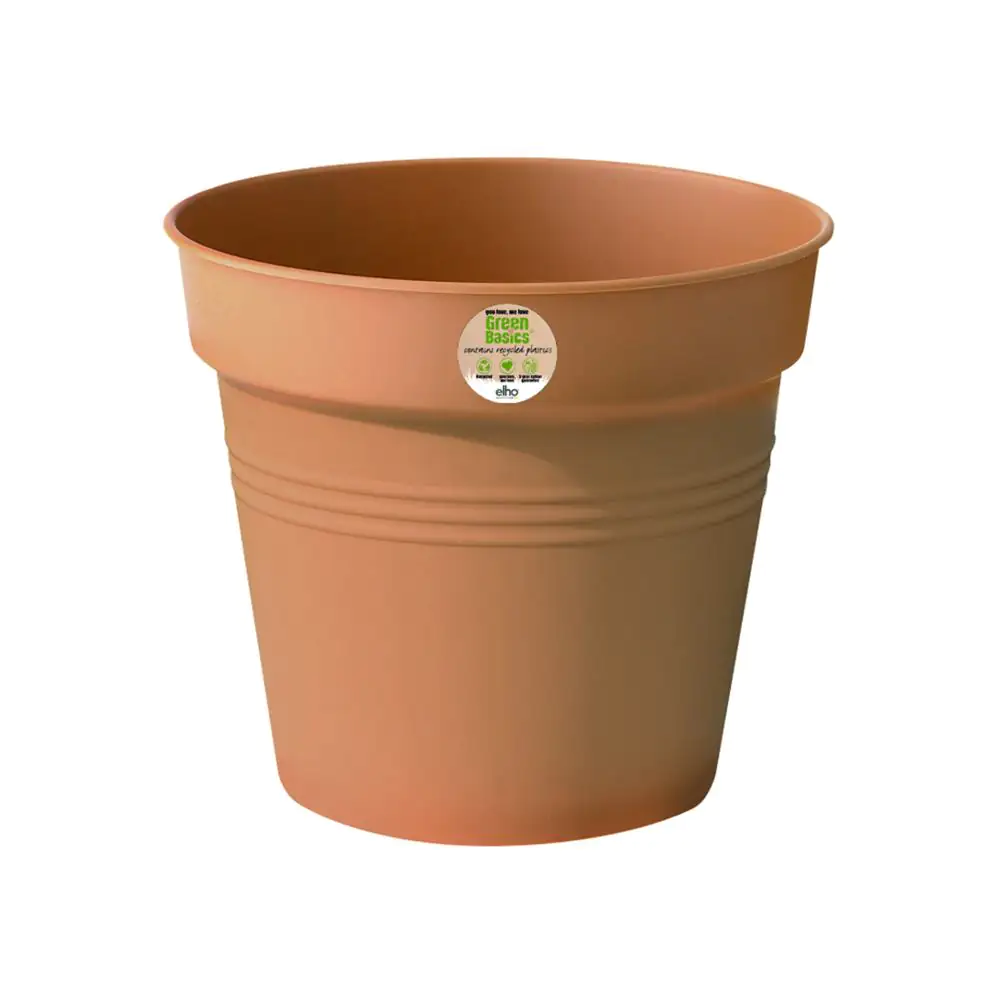 Elho Pflanztopf Green Basics Ø 19 x 17 cm terracotta