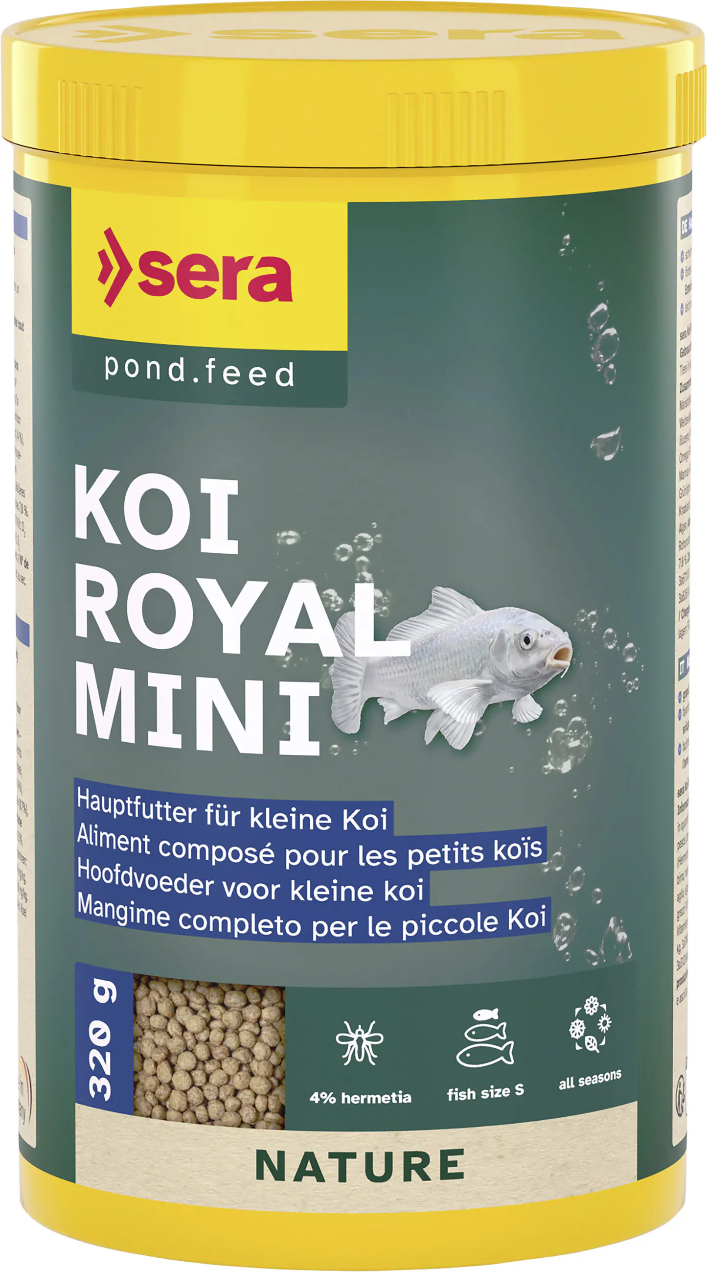 Sera Koifutter Royal Mini für kleinere Koi 1 L