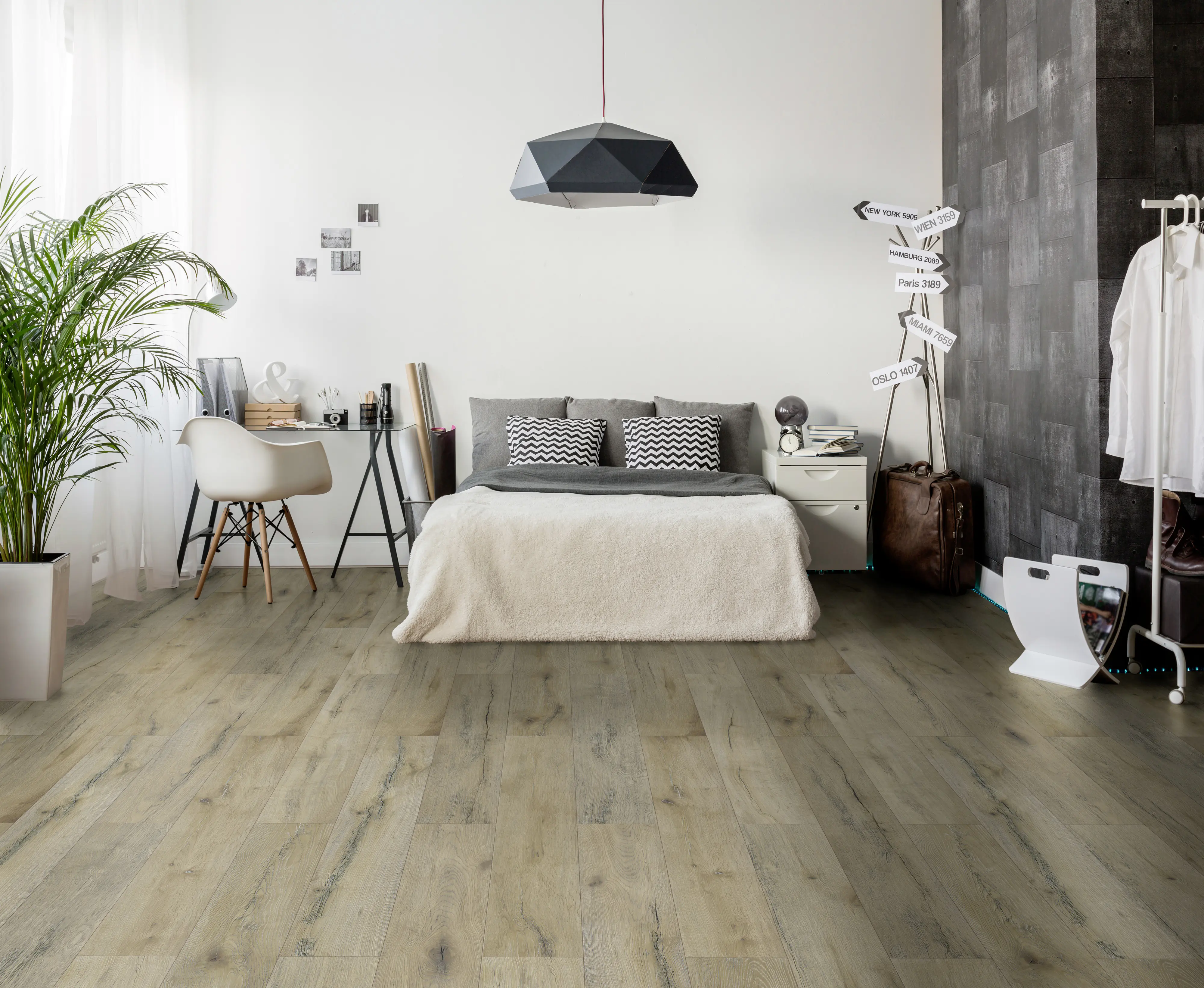 Classen Vinylboden Risseiche dunkel Landhausdiele