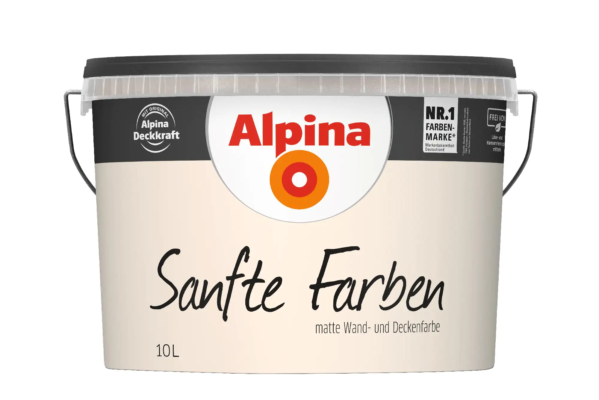 Alpina Sanfte Farben Wandfarbe 10 L strand