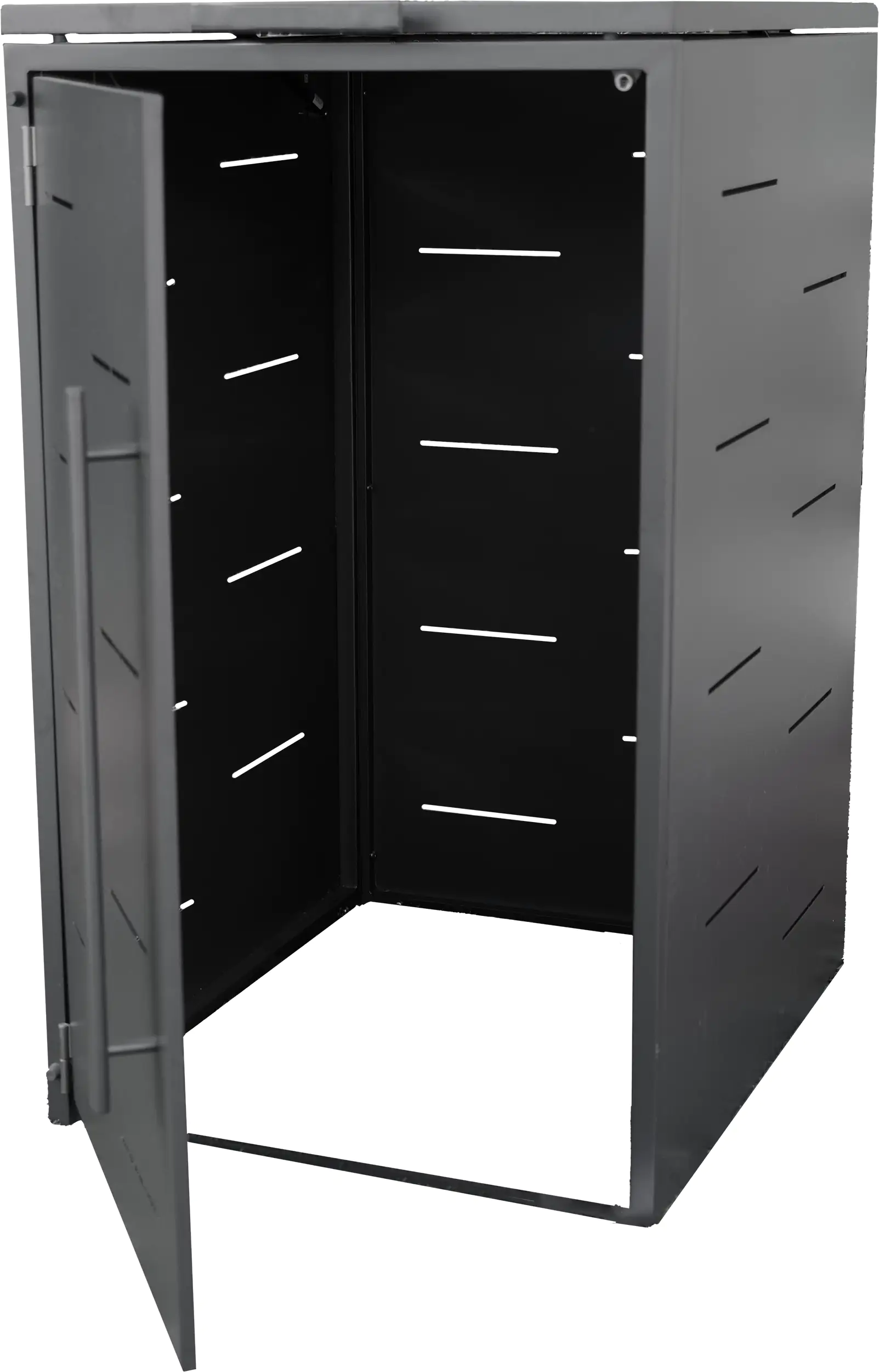 Trendline Mülltonnenbox 67 x 81,5 x 116 cm, Metall