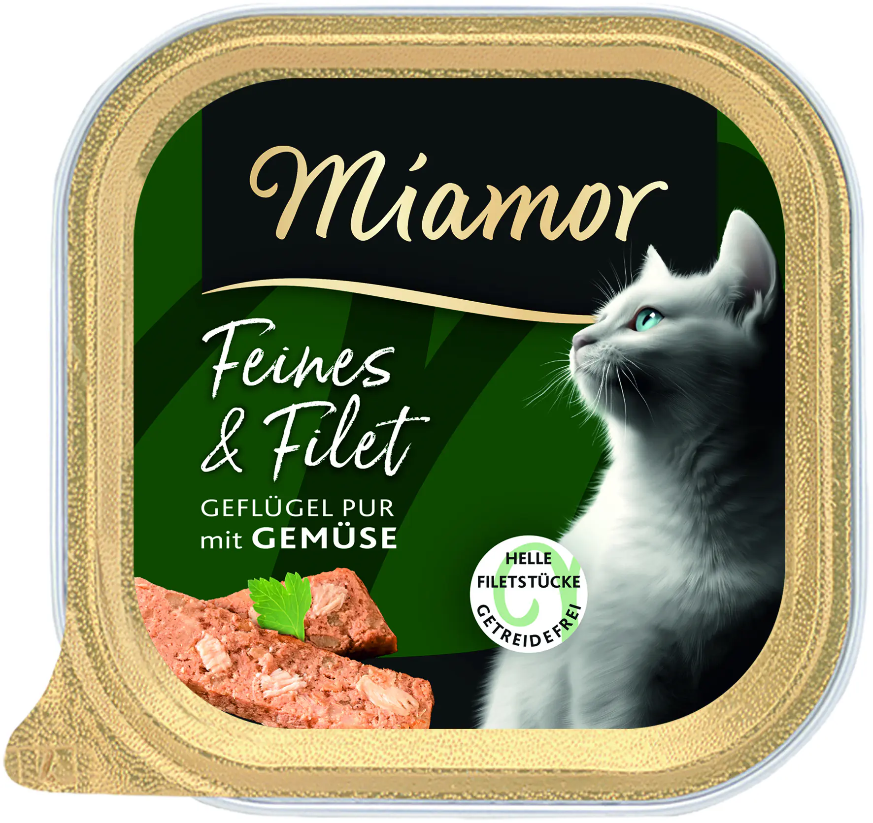 Miamor Katzennassfutter 100 g Pur & Gemüse