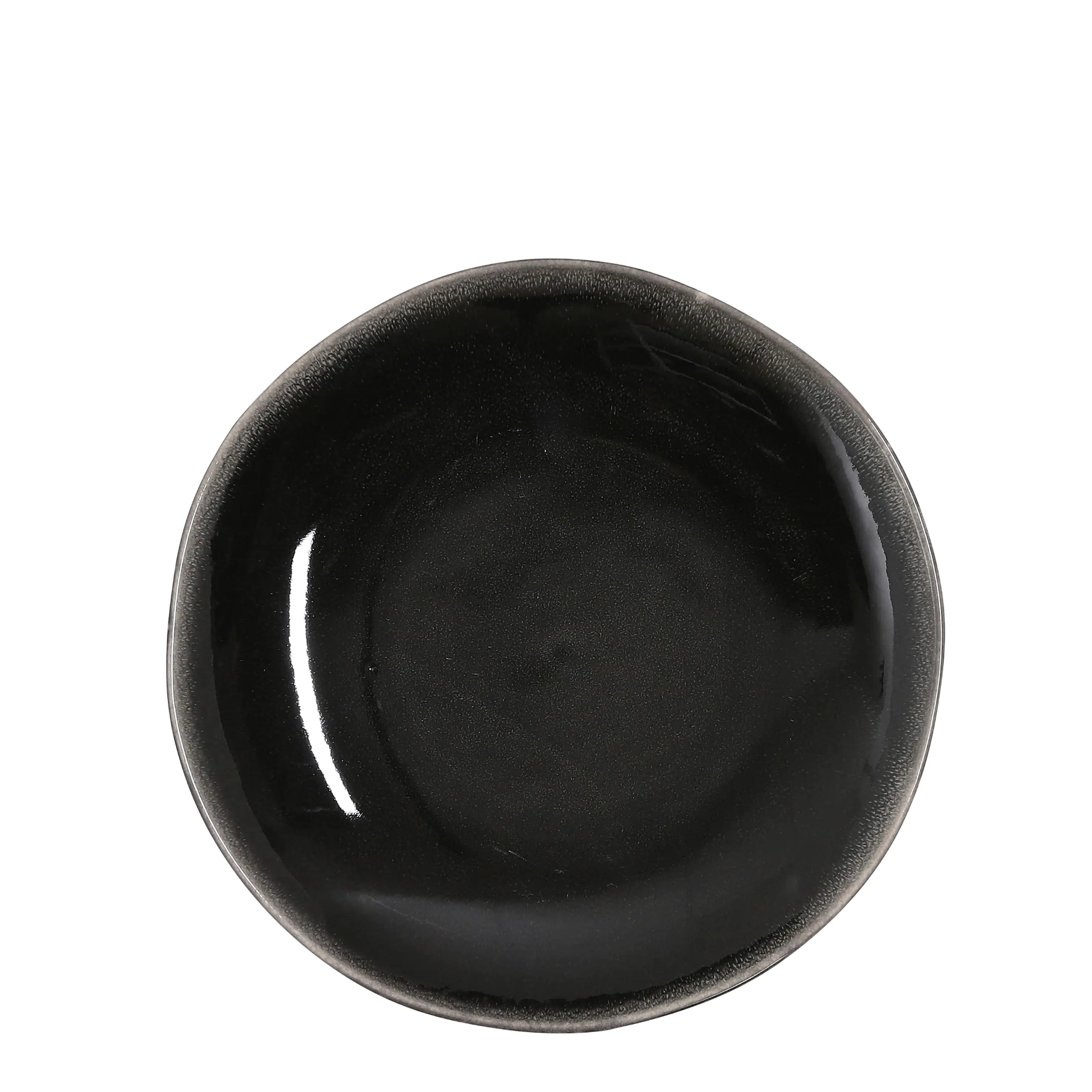 Mica Frühstücksteller Tabo schwarz, Ø 20,5 cm x 2 cm