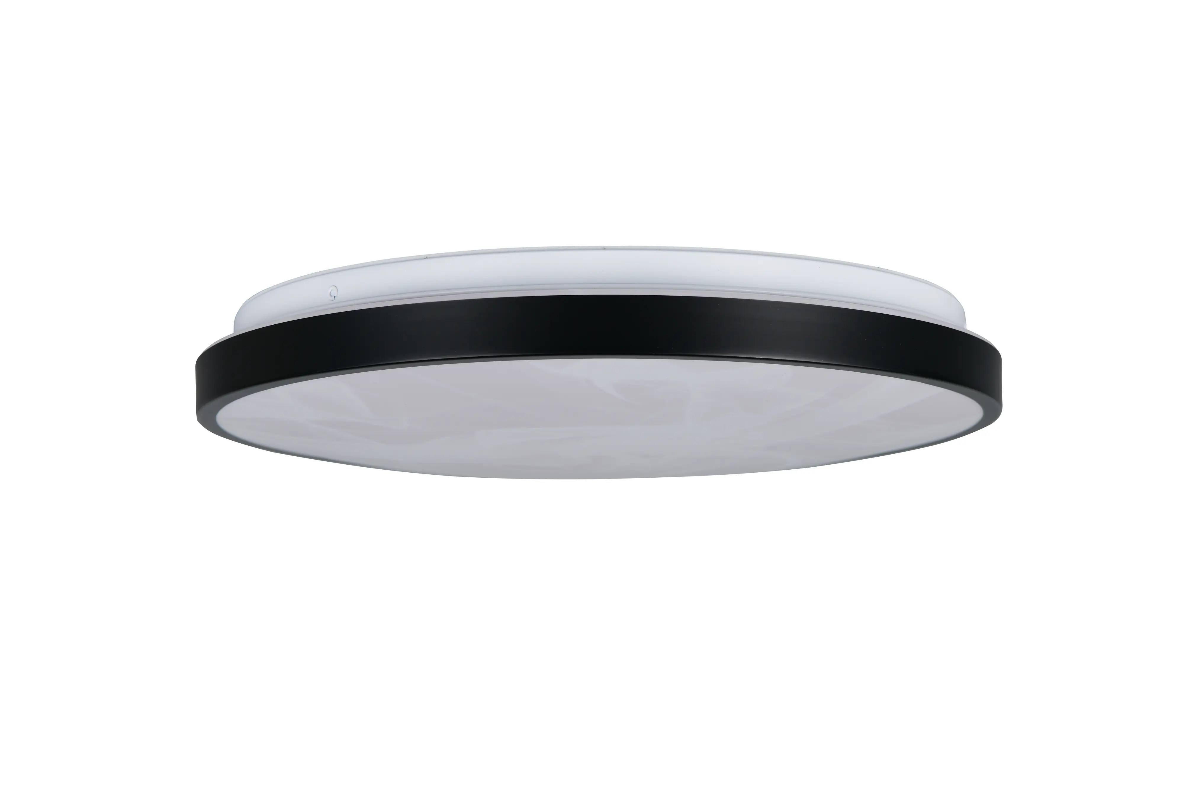 Trio LED-Deckenleuchte Fena Ø38,5 cm schwarz matt DIP-Switch