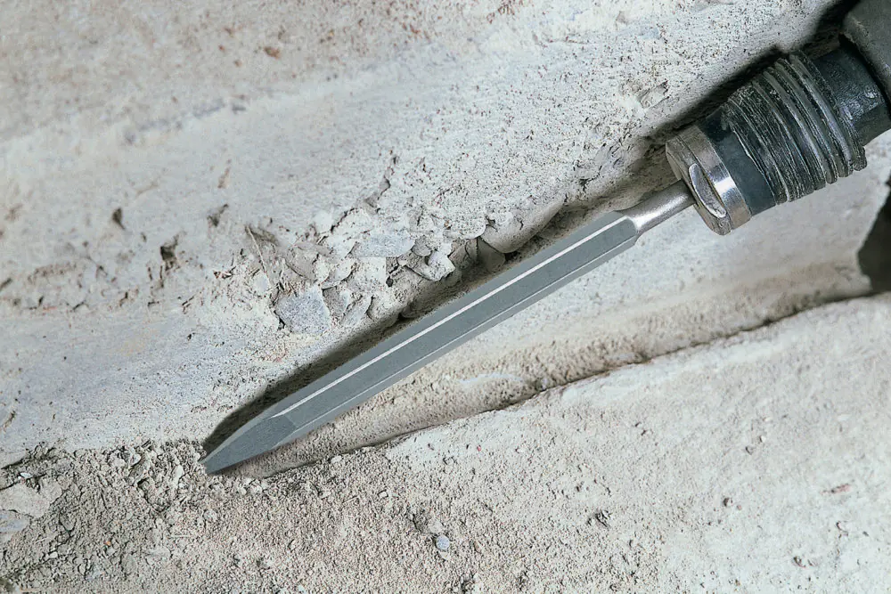 Wolfcraft Meißel-Set Länge 250 mm SDS plus 3-teilig