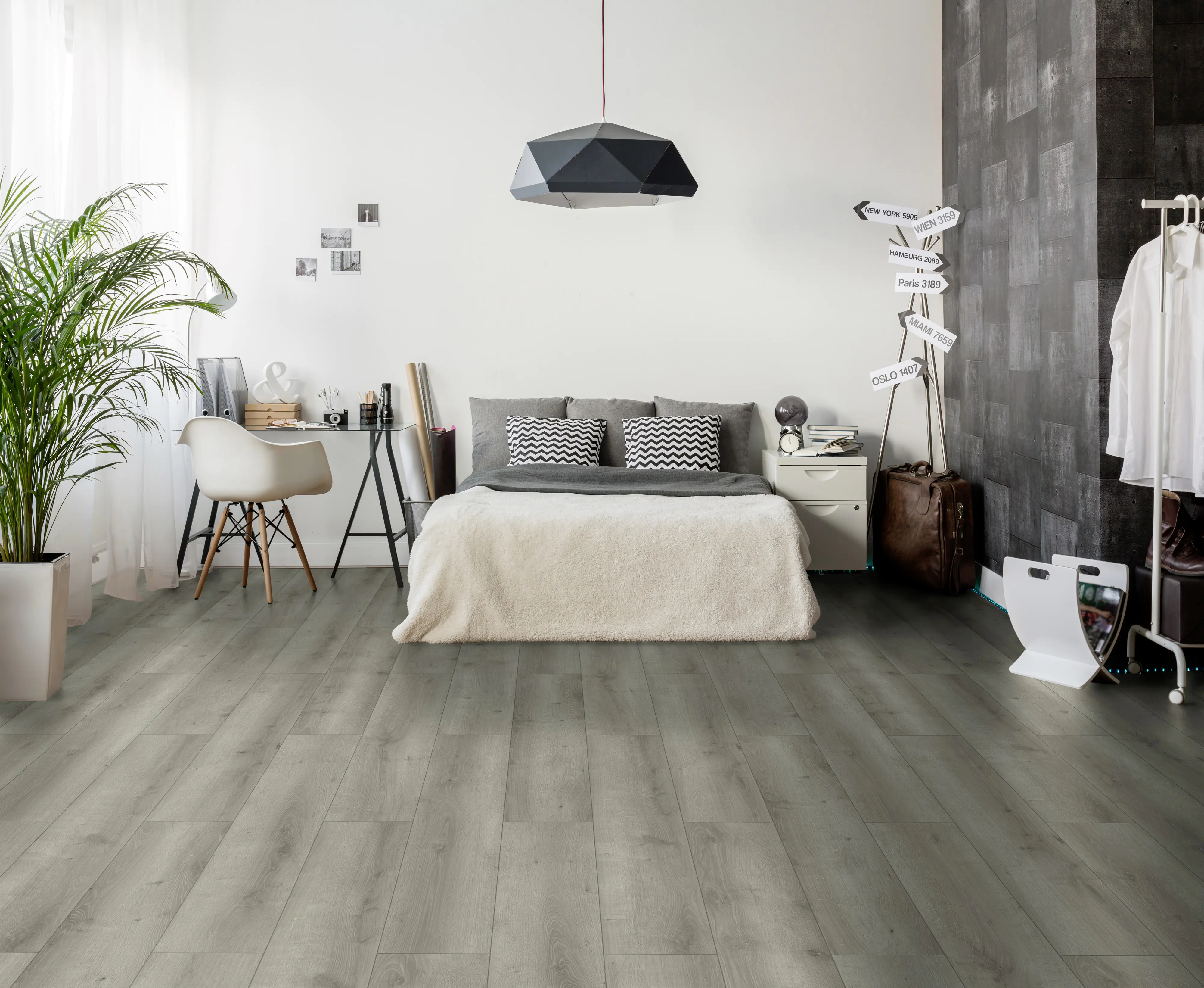 Classen Laminat Megaloc Aquaprotect Oak grey brown