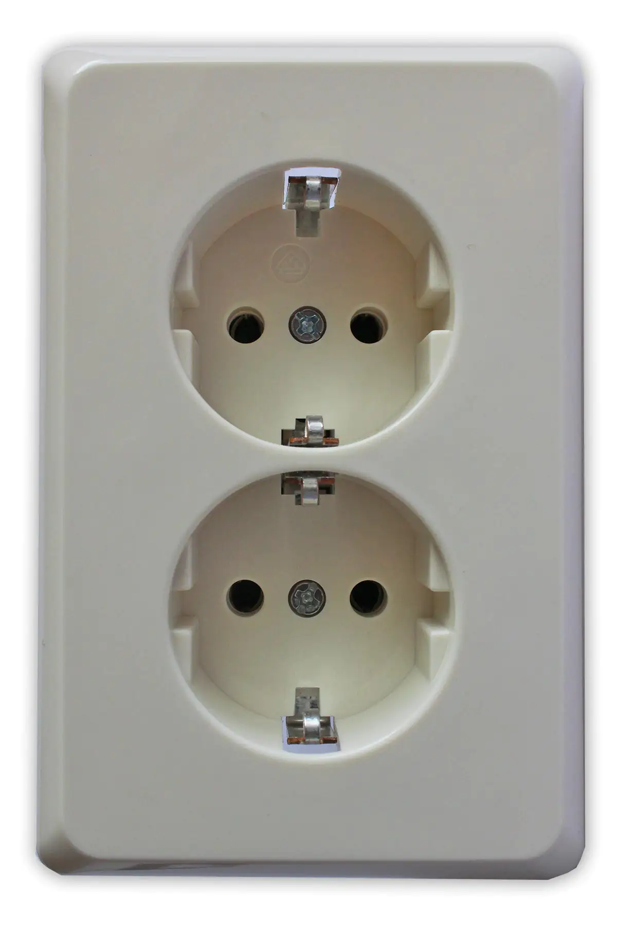 ELSO Steckdose 2-fach 515410 Renovierung, perlweiß