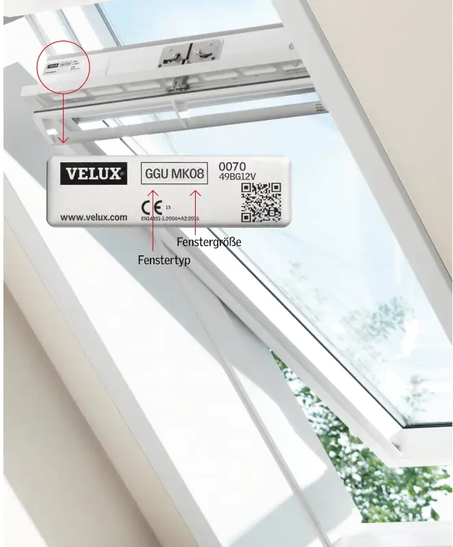 VELUX Verdunkelungsrollo Classic DBL U04 4249 schwarz