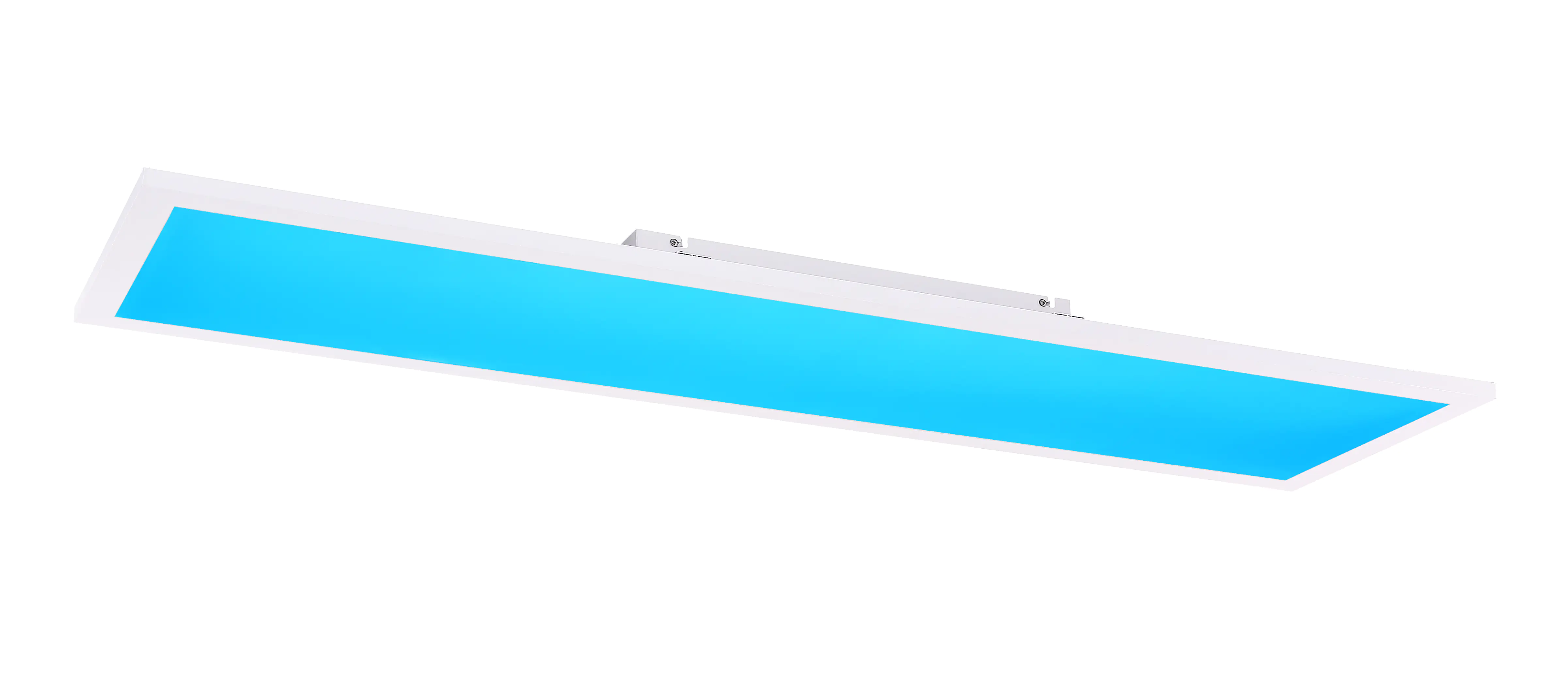 Globo LED Deckenleuchte Rosi weiß 120 x 30 cm RGBW, dimmbar