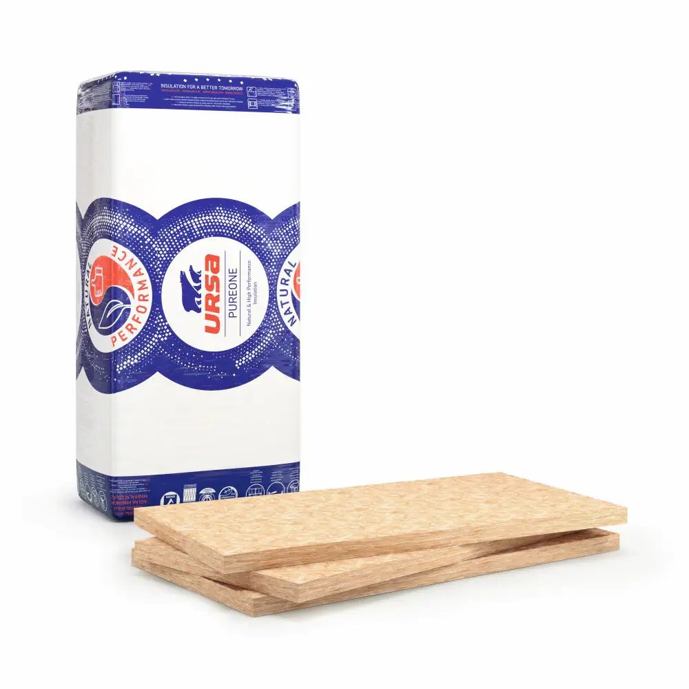 Ursa Pureone Trennwandplatte Mineralwolle WLG 035 1250 x 625 x 100 mm