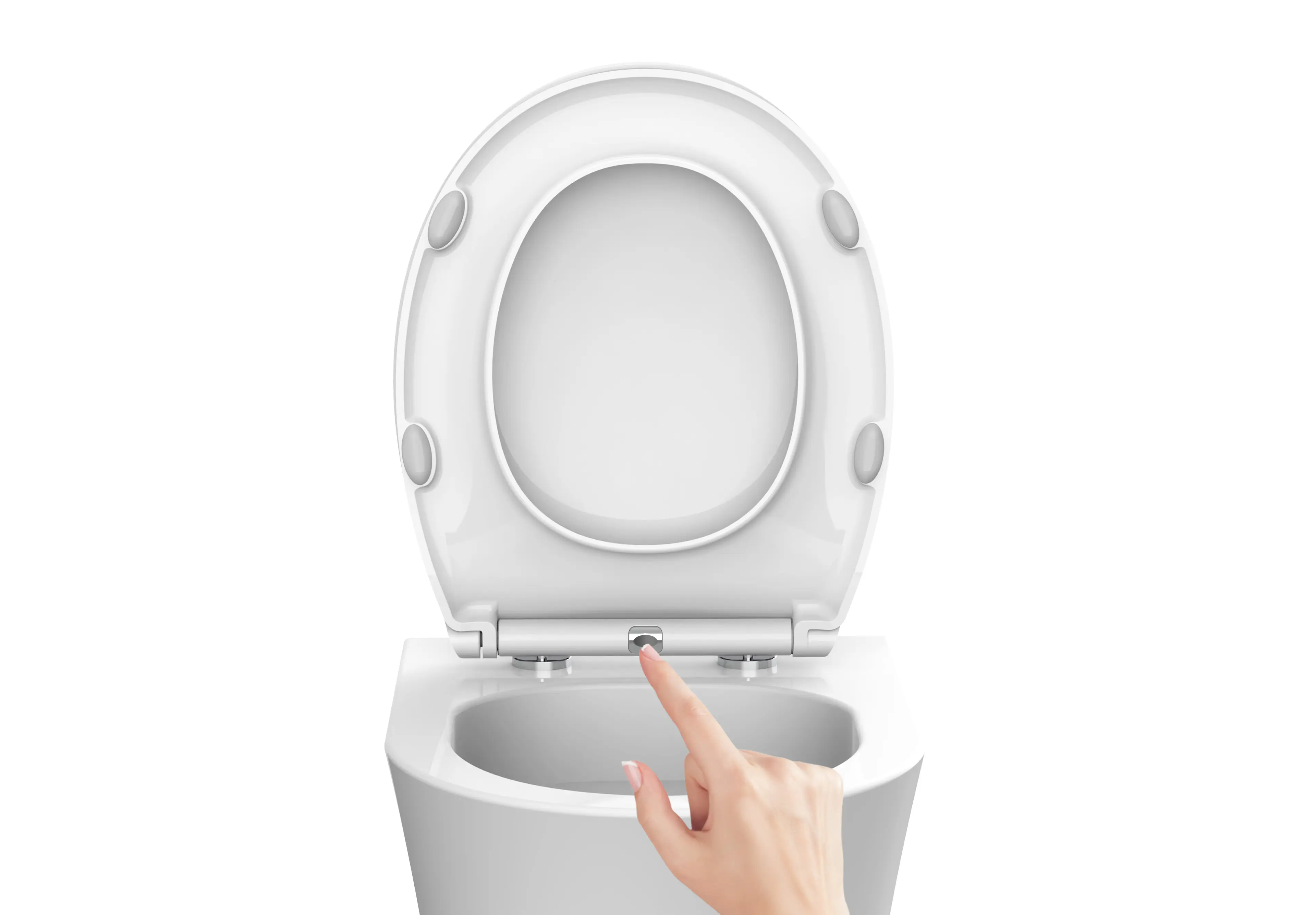 Primaster WC-Sitz mit Absenkautomatik New York weiß