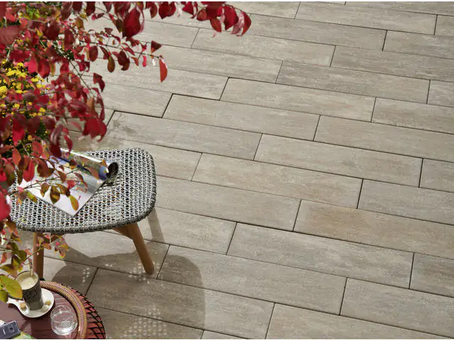 Kann Terrassenplatte Rayon 80 x 20 x 7,5 cm sienna-nuanciert