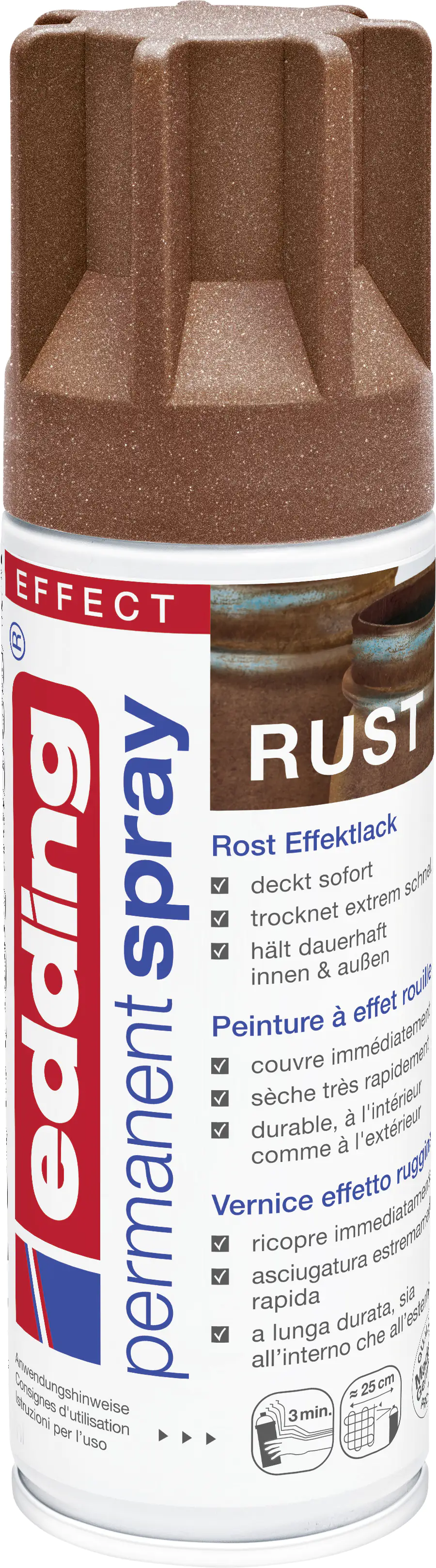 Edding 5200 Permanentspray 200 ml Rost Effekt