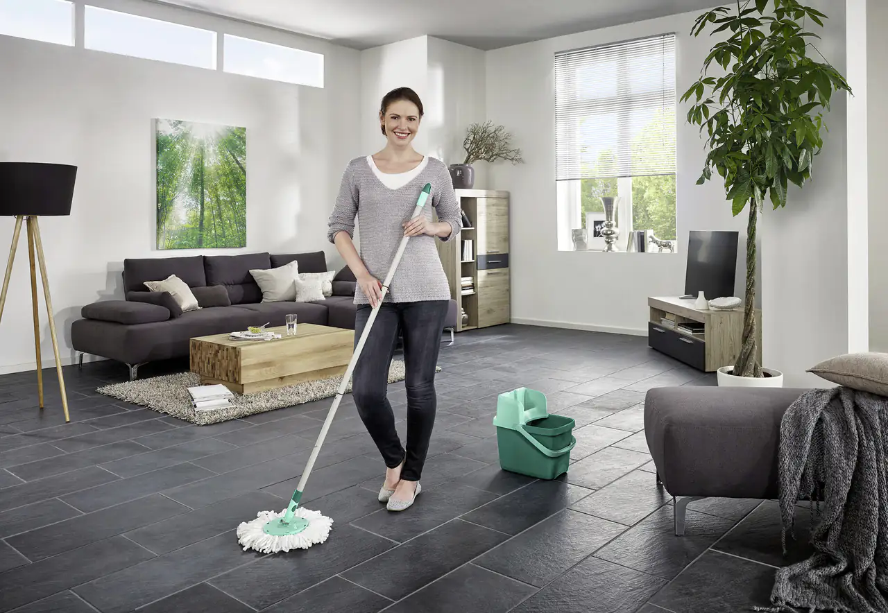 Leifheit Wischmopkopf CLEAN TWIST Disc Mop microfibre 