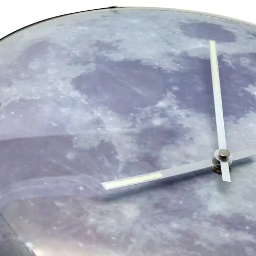 Nextime Wanduhr Moon Dome Ø 35 cm