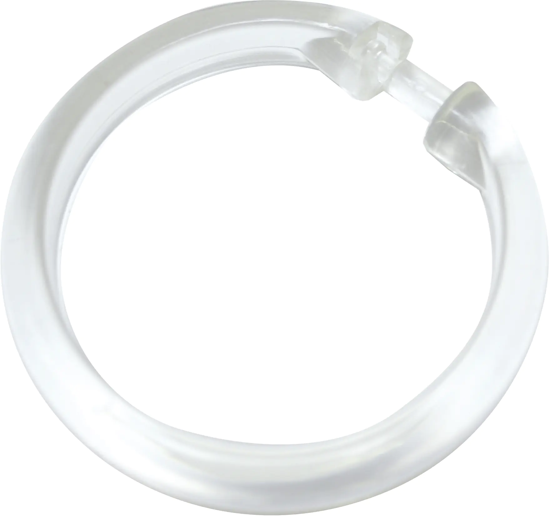Gardinia Gardinenringe transparent, Ø 48 mm