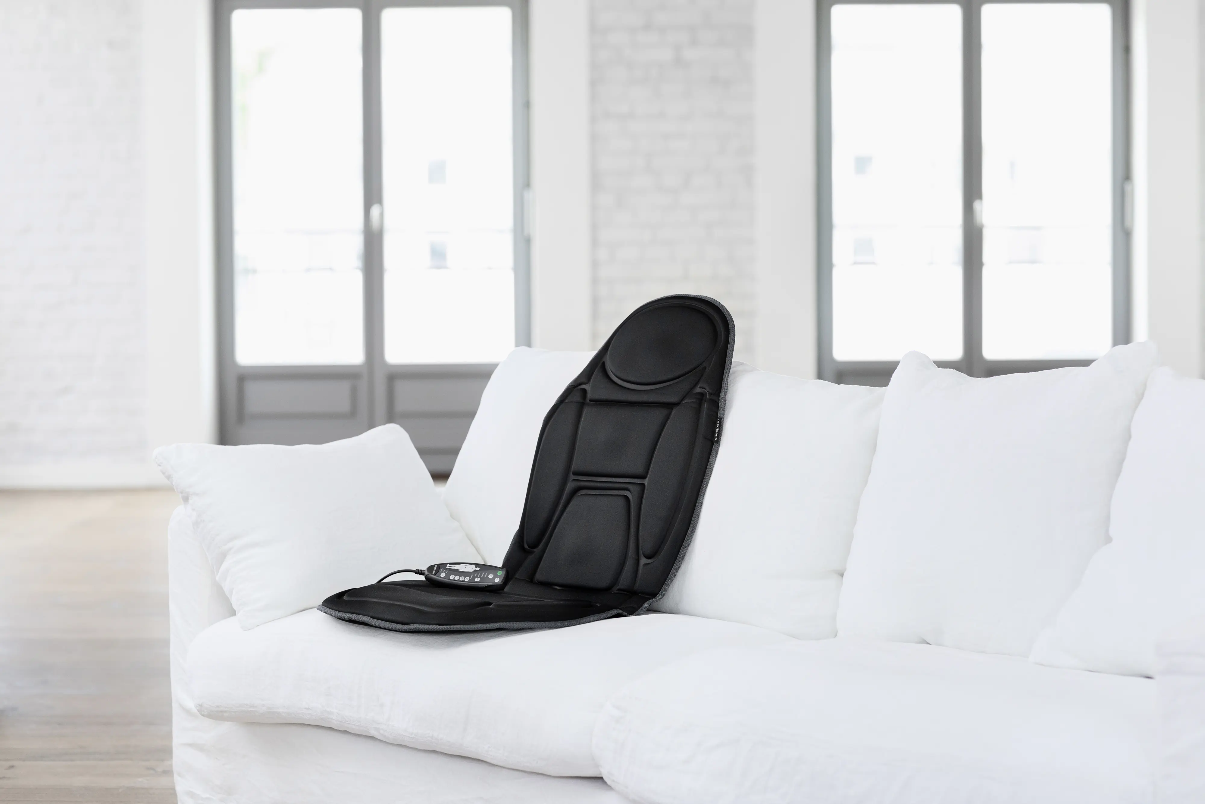 Medisana MCH Massagesitzauflage schwarz: 107 × 47 × 3,5 cm