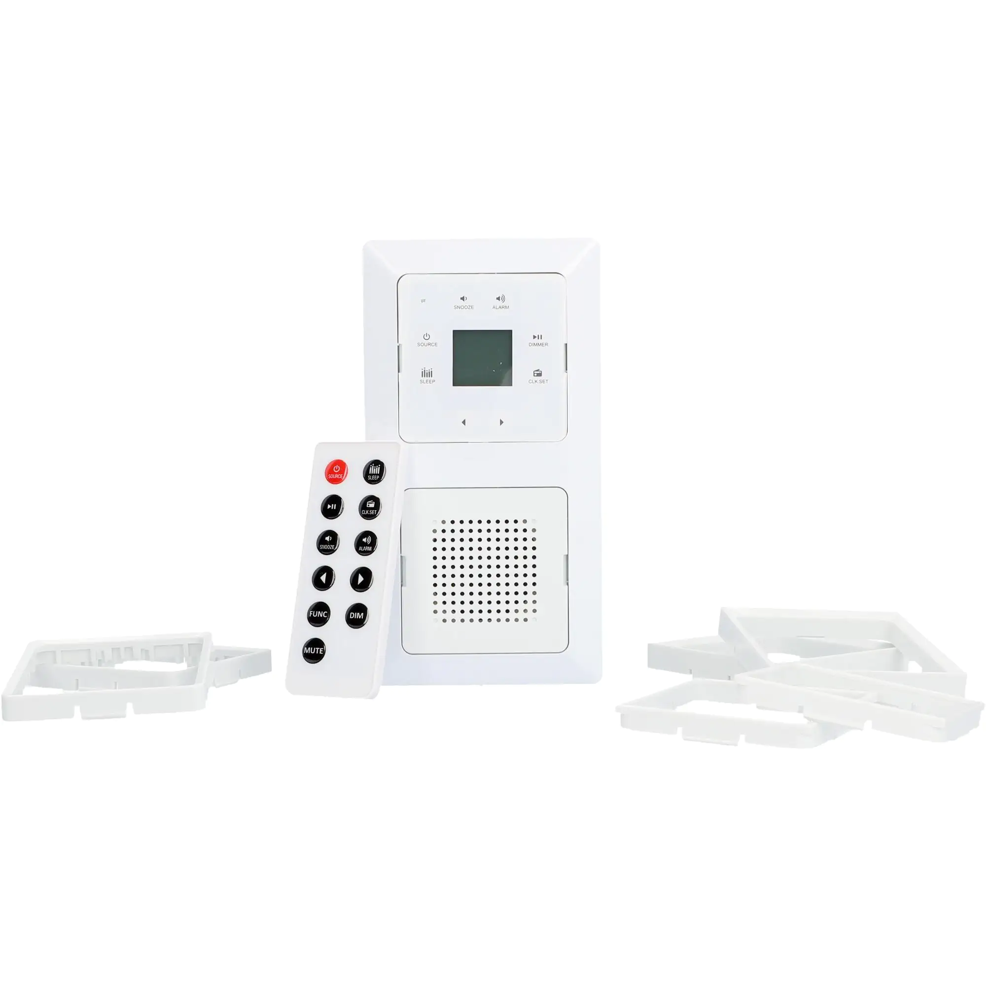 Bluetooth Unterputz Einbauradio ultraweiß