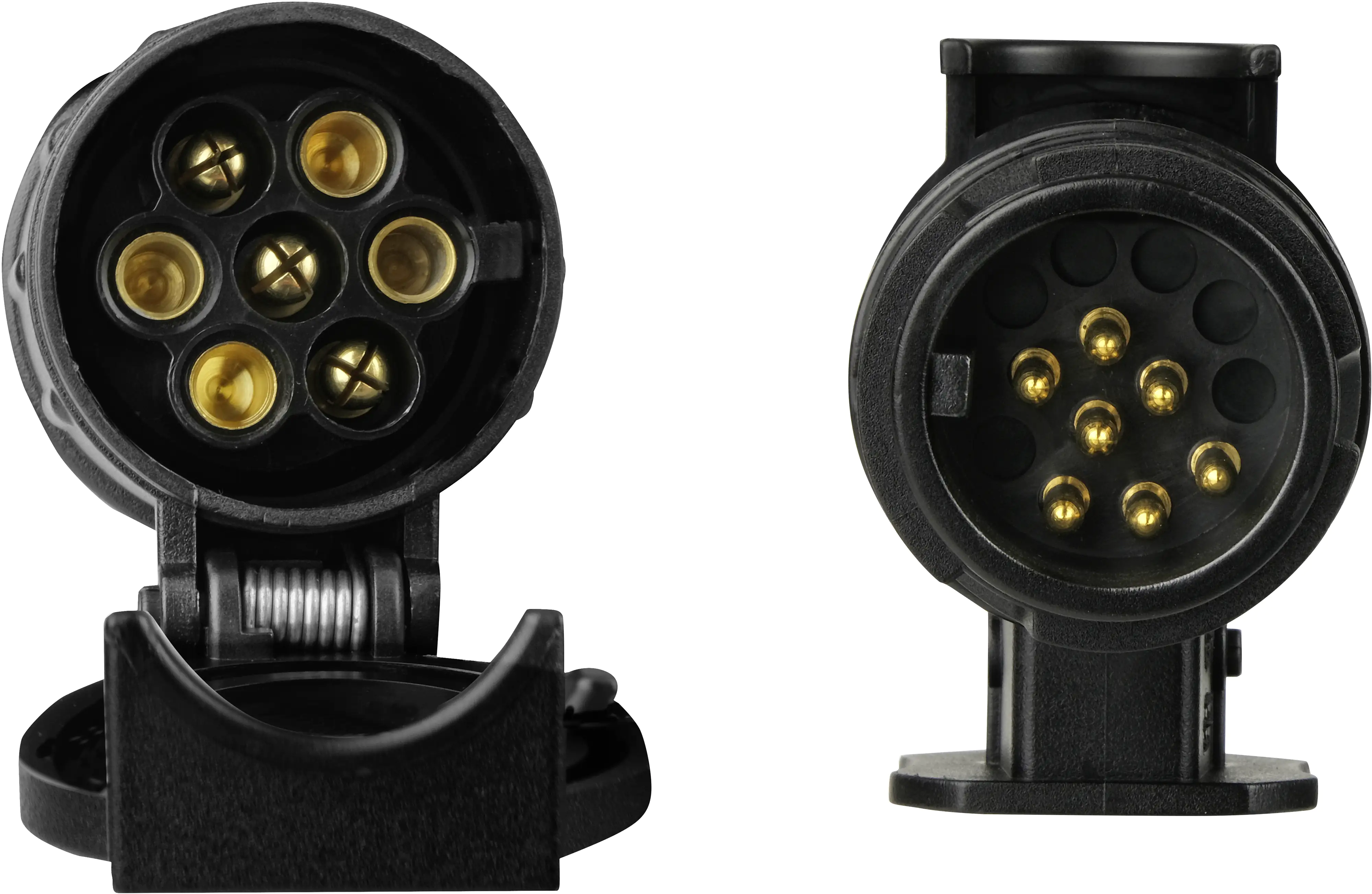 LAS Anhänger-Adapter mini drehbar 13 auf 7 polig