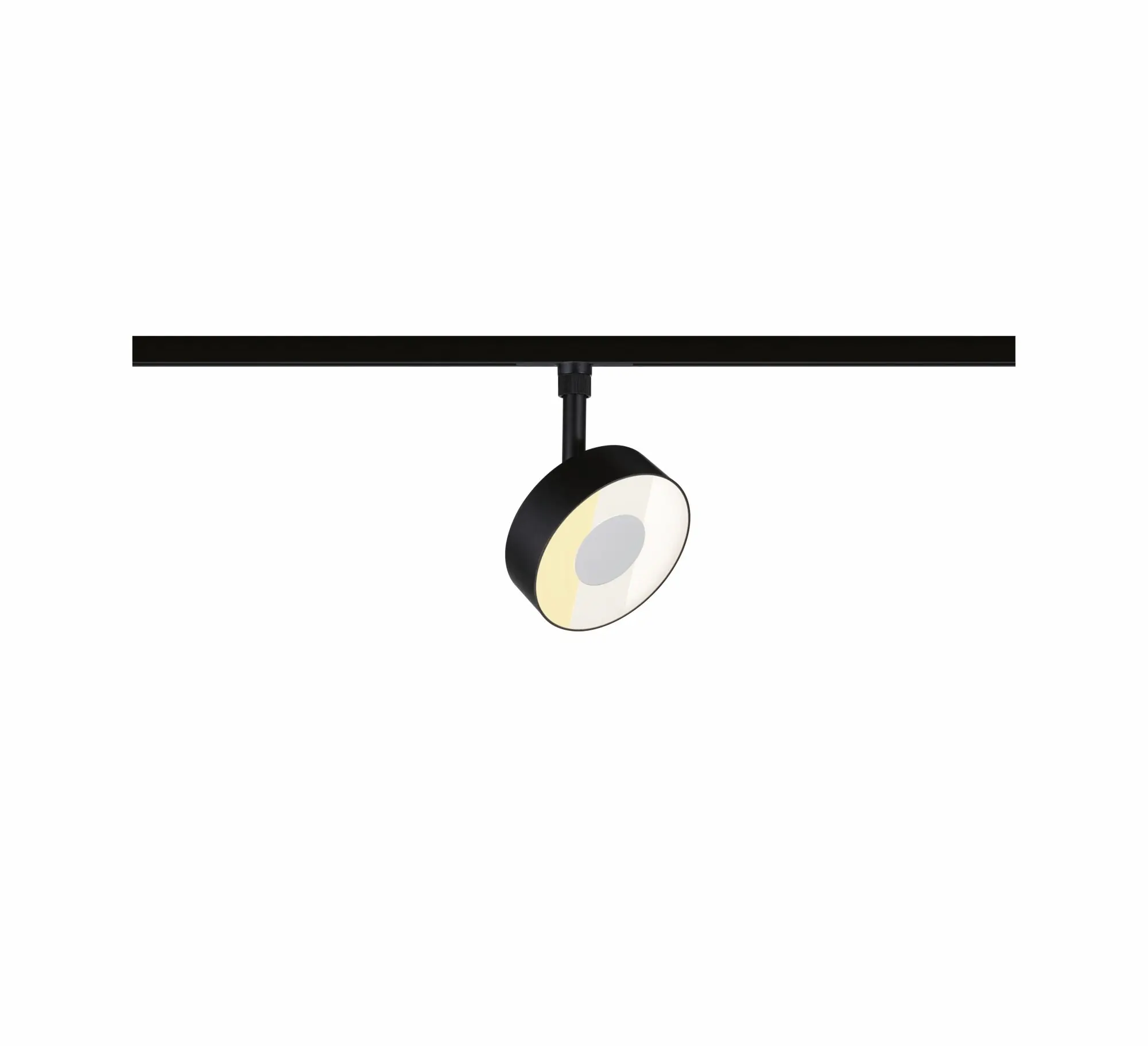 Paulmann URail LED-Deckenleuchte 1er Spot Circle Ø 10 x 13,5 cm warmweiß-neutralweiß schwarz 