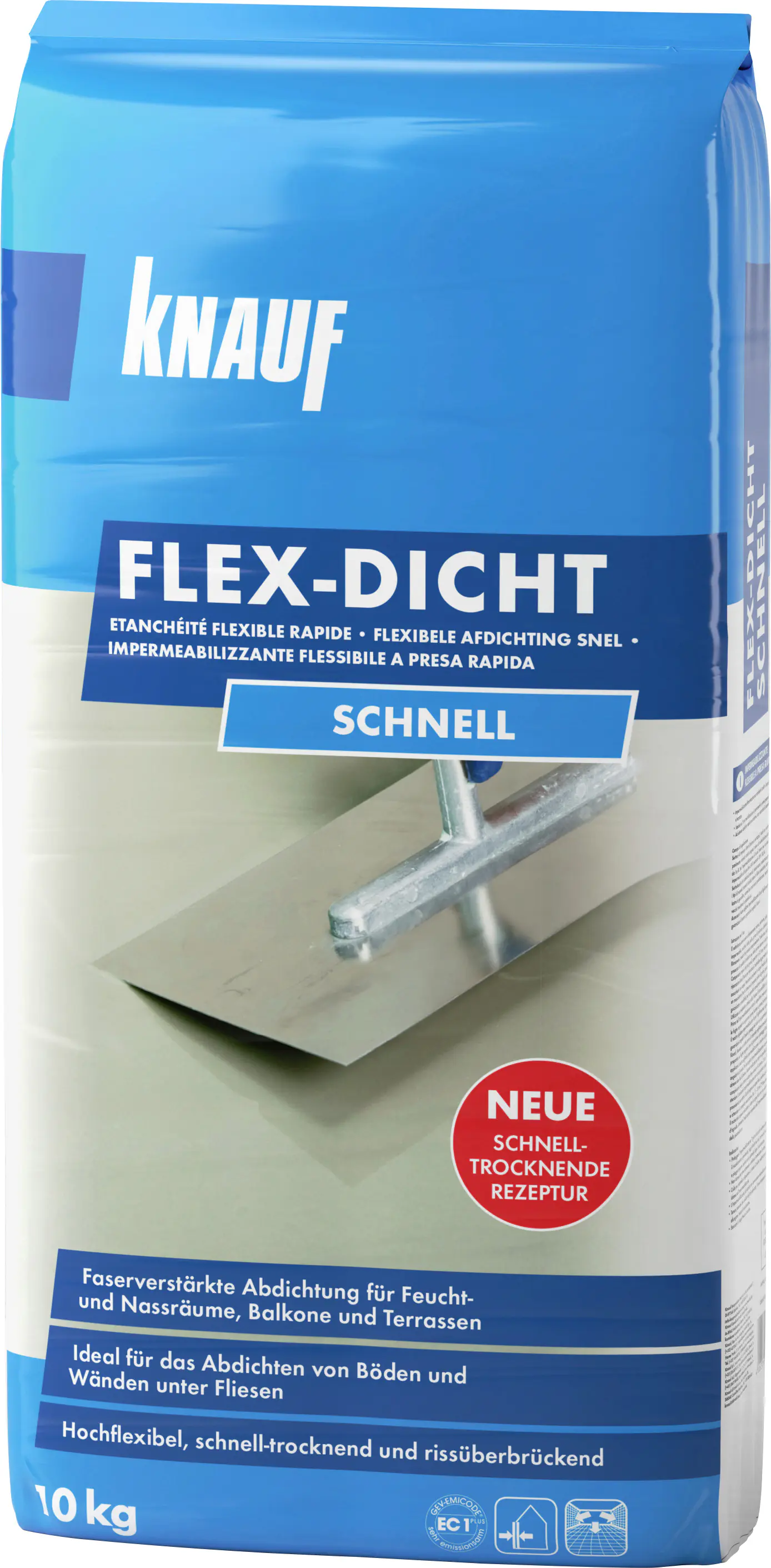 Knauf Flächenabdichtung Flex-Dicht schnell 10 kg