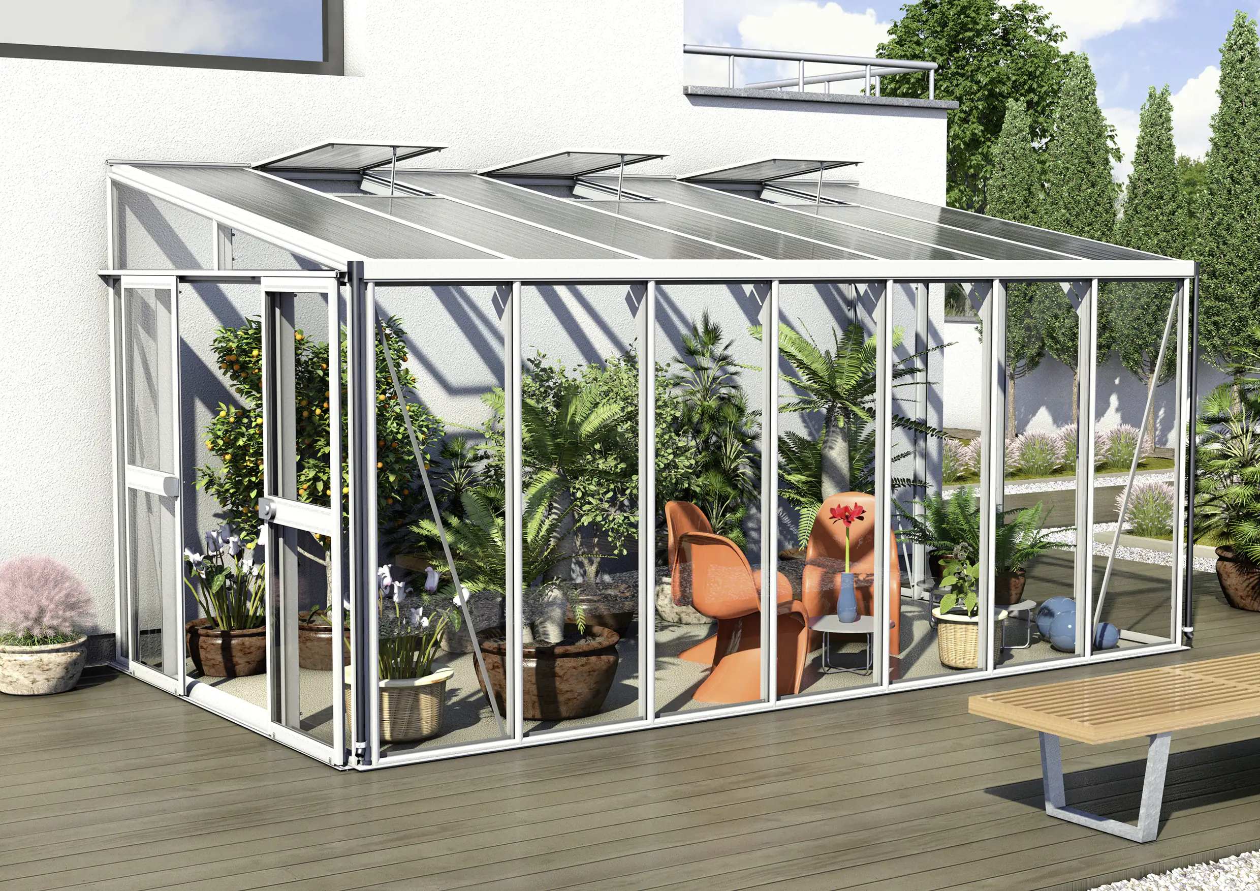 Vitavia Pavillon-Nachrüstset Helena 11900 3 mm ESG