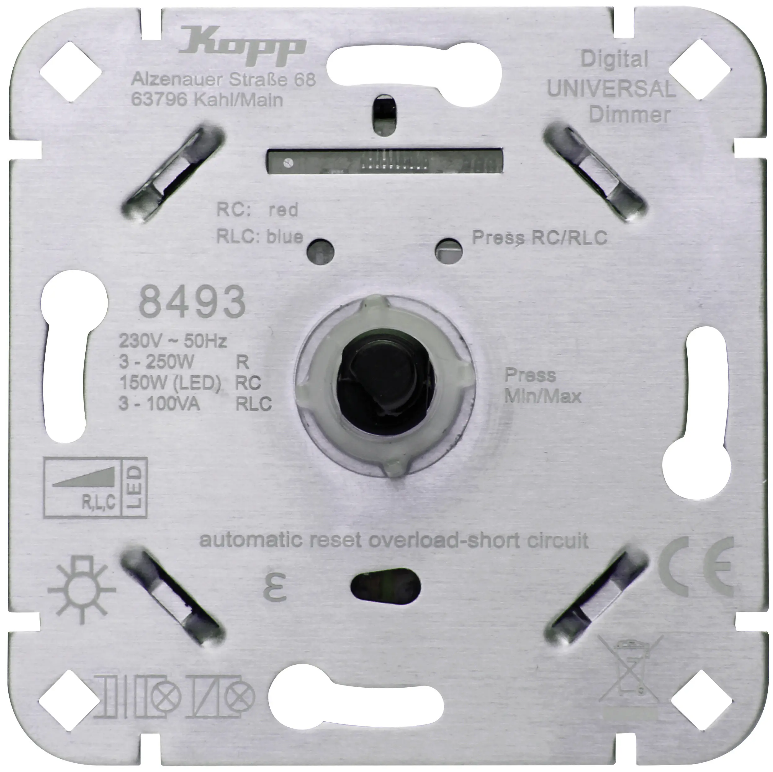 Kopp Universaldimmer RLC250W LED 3- 250 W 849300512