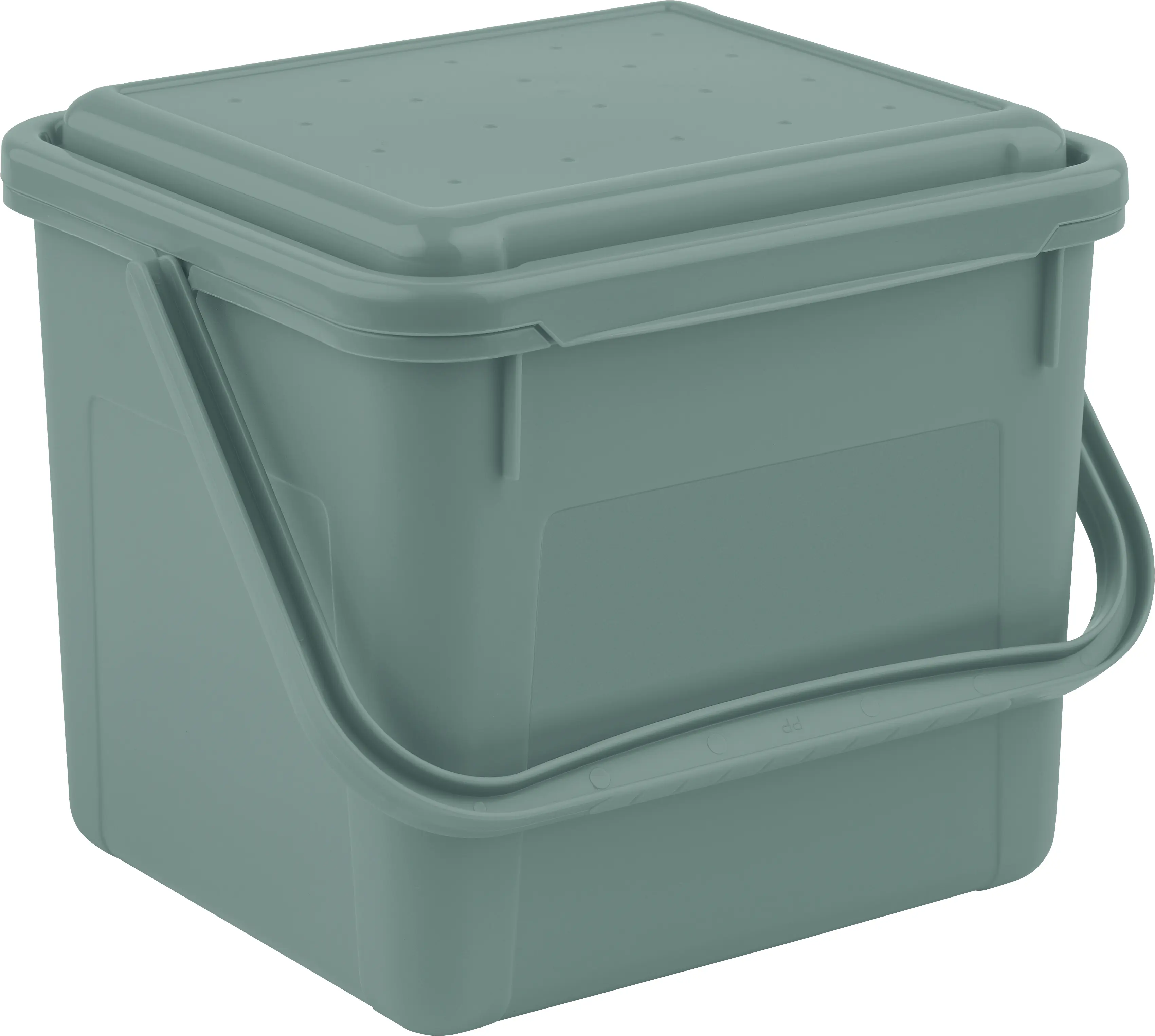 Rotho Komposteimer Bio 5 L misletoe green