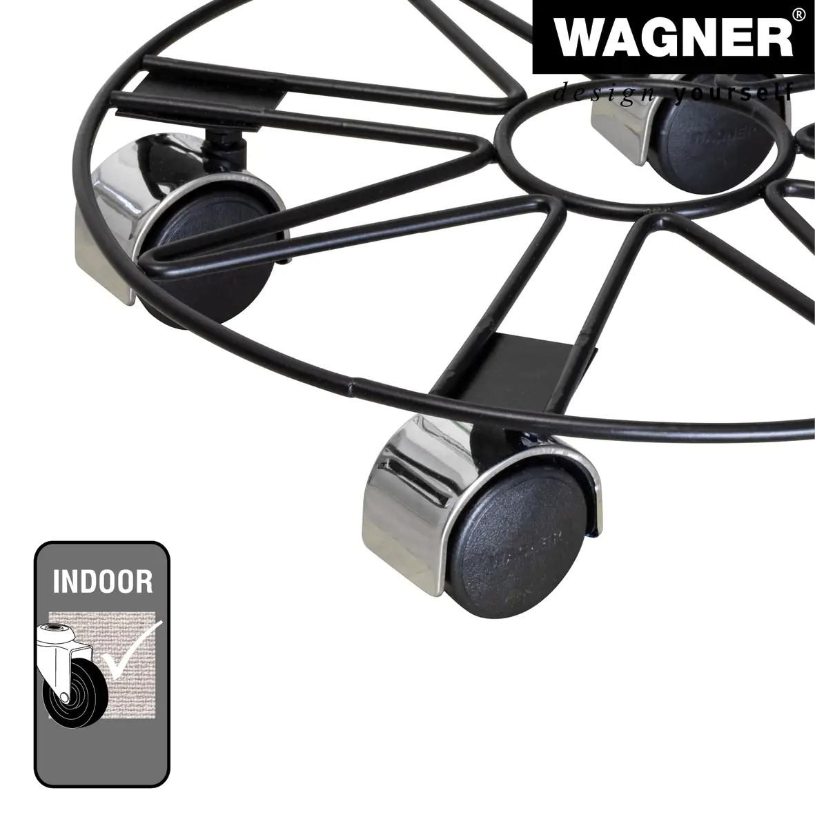 Wagner Pflanzenroller Draht rund Ø 30 cm Tragkraft bis max. 60 kg