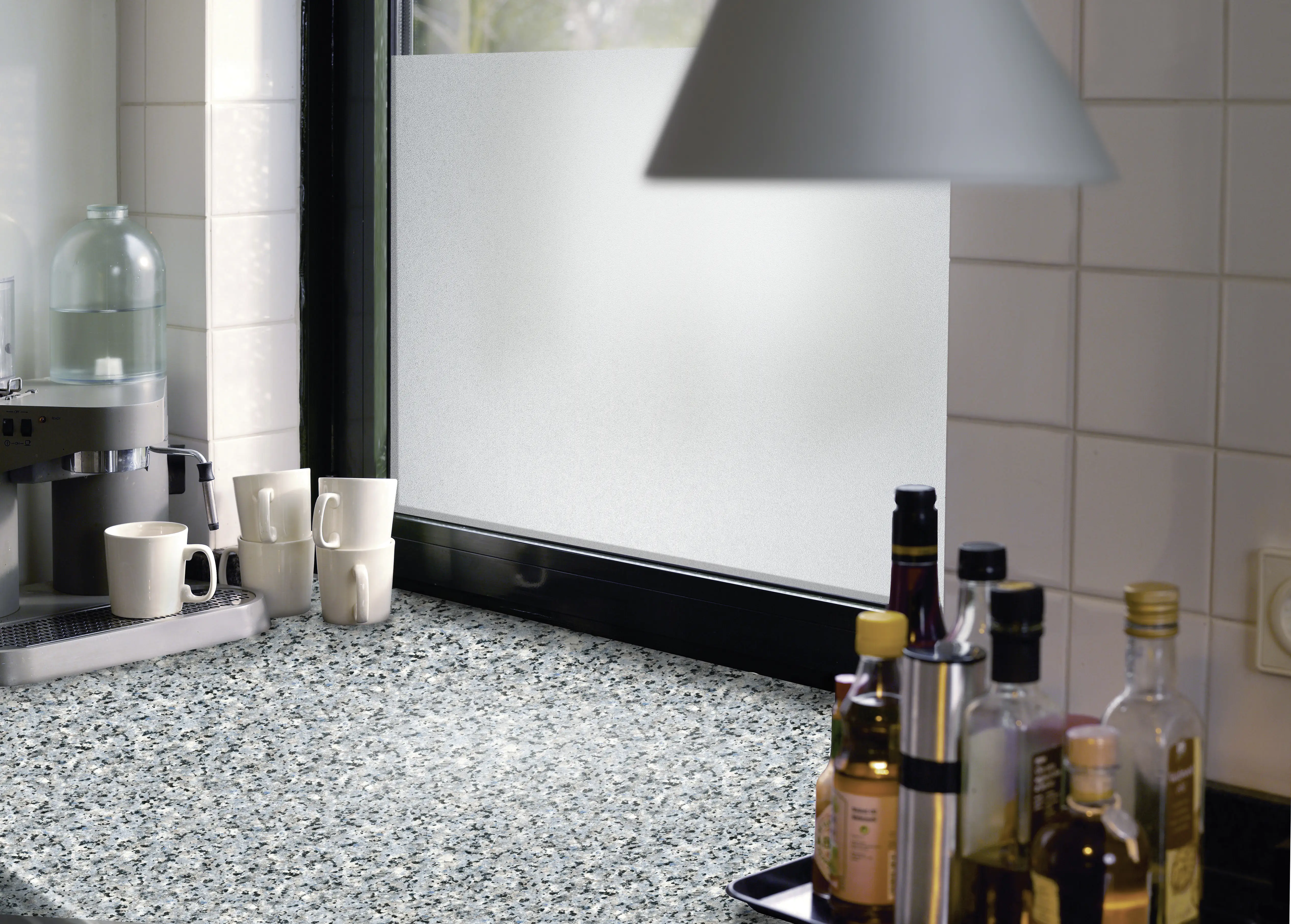 d-c-fix Selbstklebefolie Milky geprägt 90 cm x 2,1 m