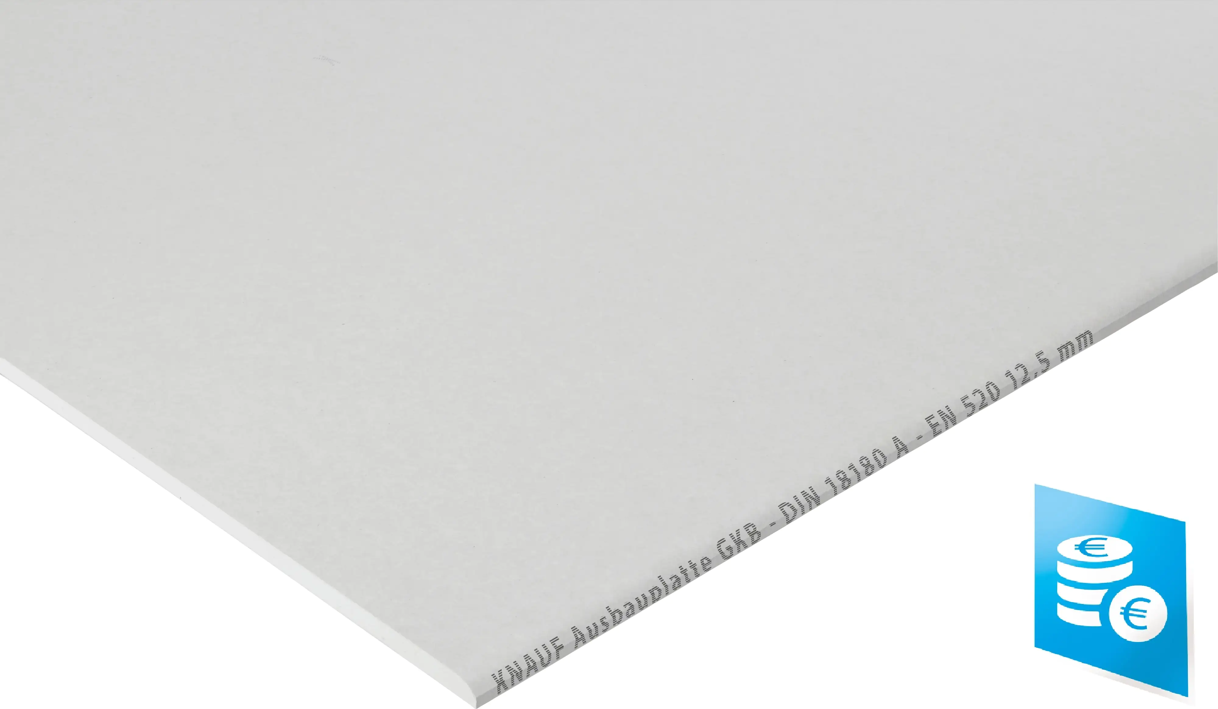 Knauf Gipskartonplatte Miniboard GKB 120 x 60 cm 12,5 mm