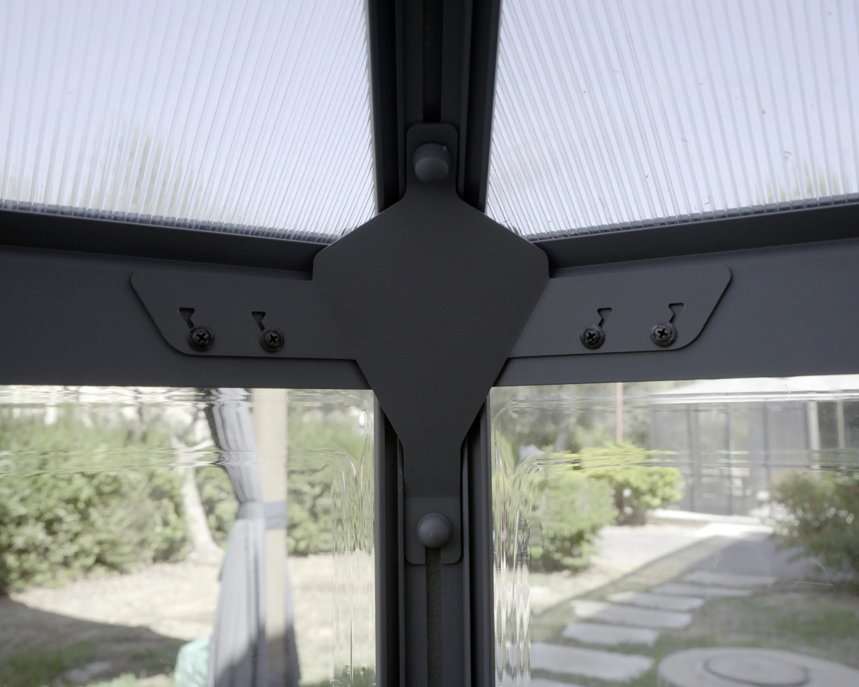 Canopia Gewächshaus Oasis 8 Alu grau 247 x 213 cm