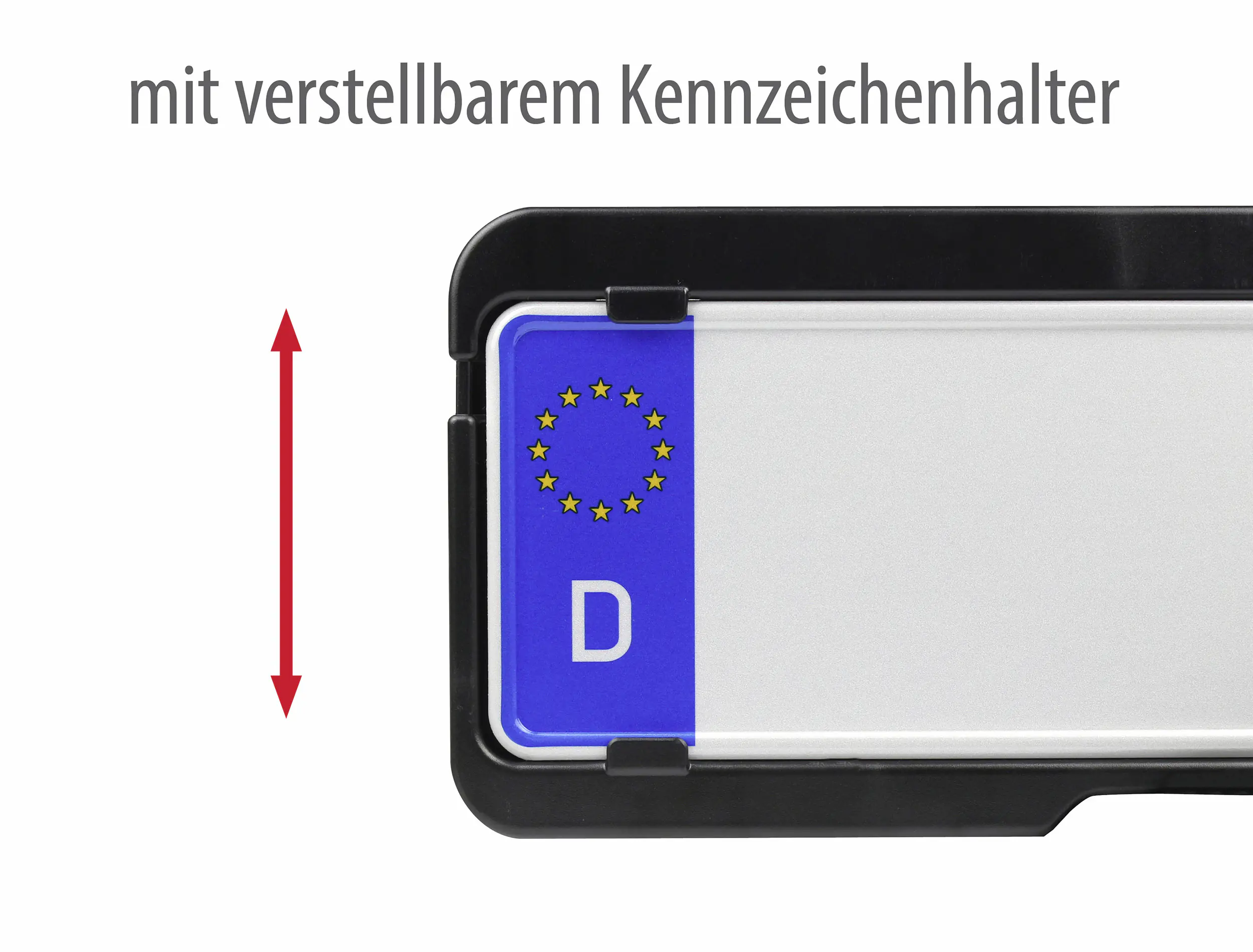 EUFAB Fahrradträger ProBC3 für 3 Fahrräder komplett vormontiert