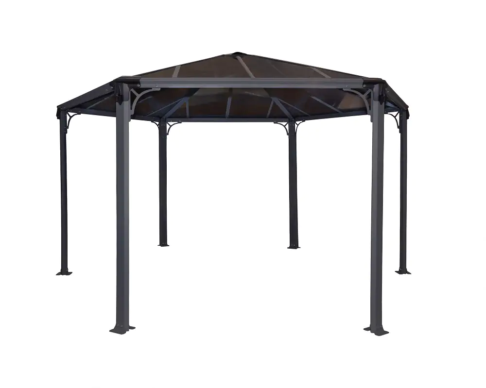Canopia Pavillon Monaco 450 x 390 cm grau