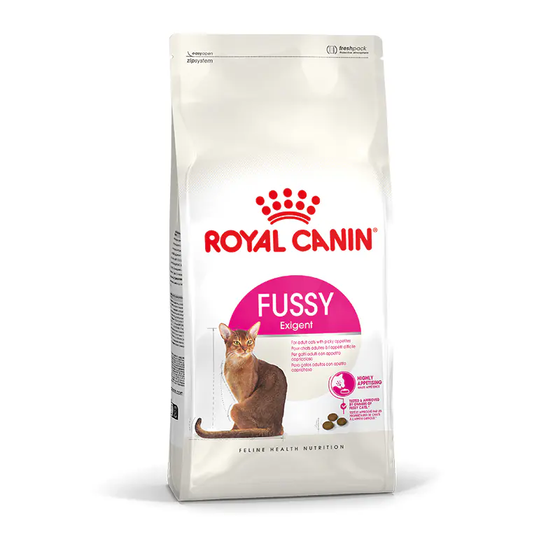Royal Canin Fussy Exigent Katzentrockenfutter Adult 2 kg Geflügel