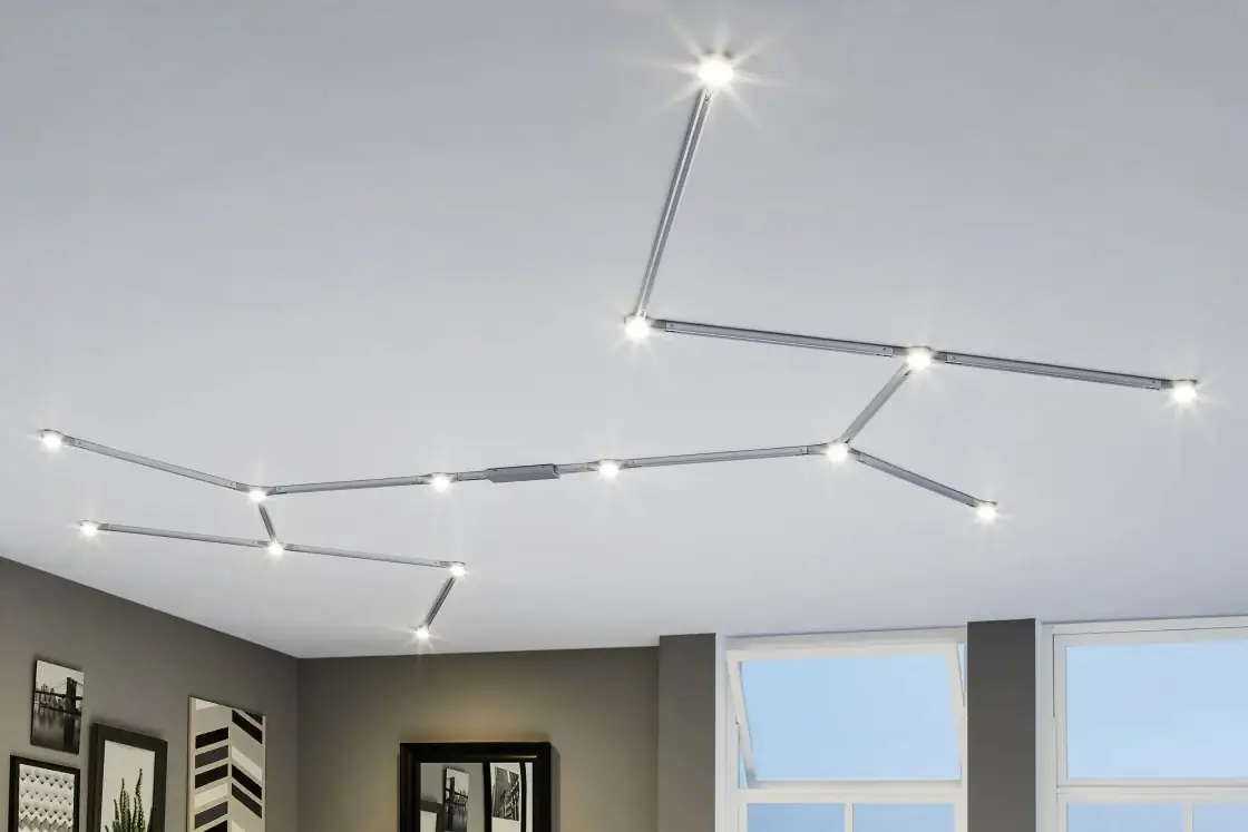 Paulmann URail Schienenabdeckung transparent 68 cm