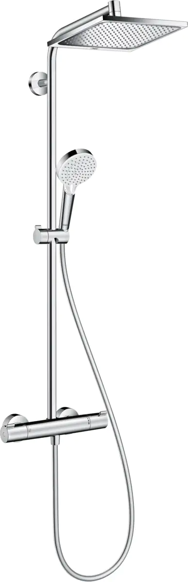 Hansgrohe Kopfbrausesystem Crometta E 240 mit Brausethermostat