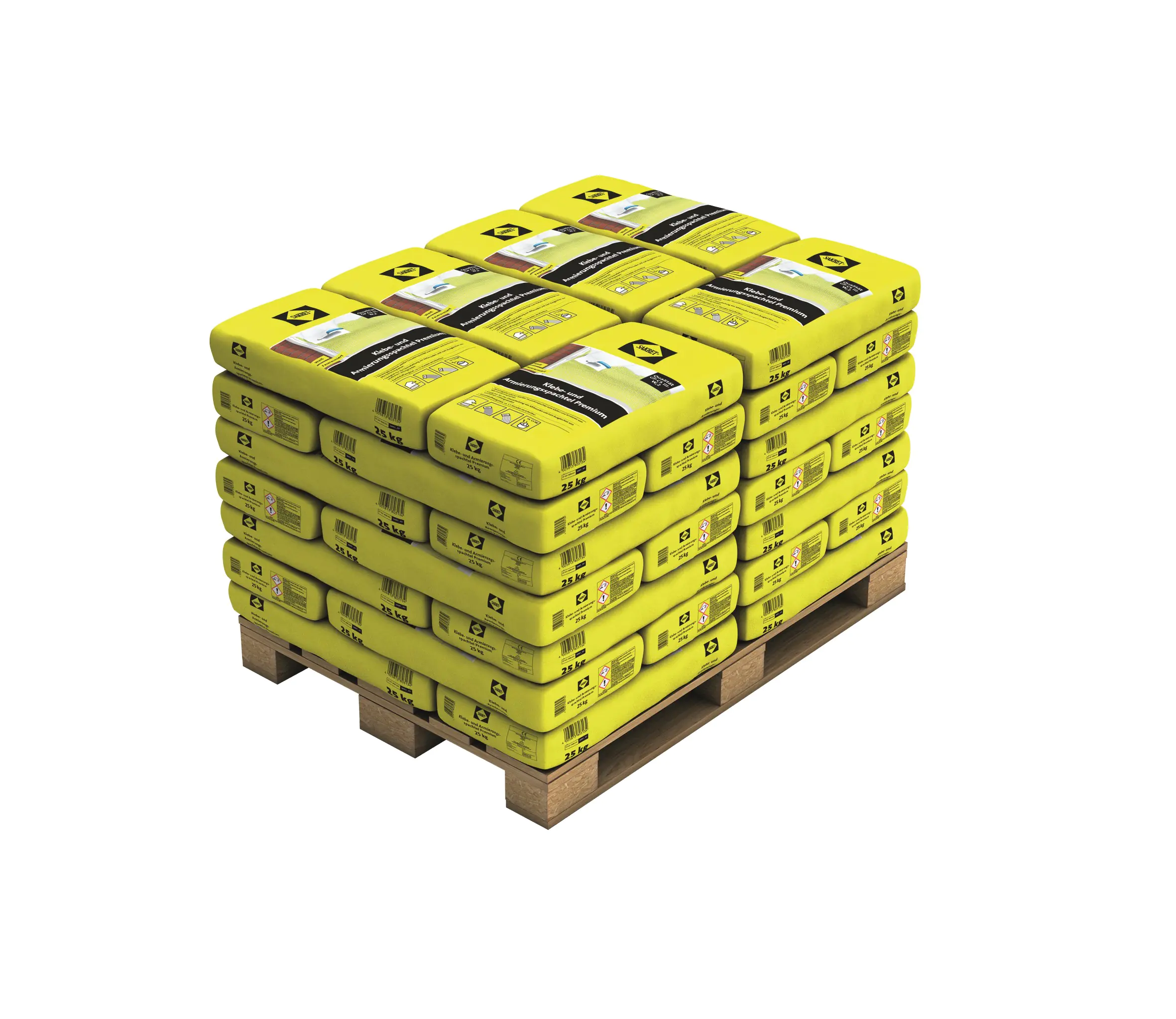 SAKRET Klebe- und Armierungsspachtel 25 kg Sack grau 42 St. Palettenabnahme