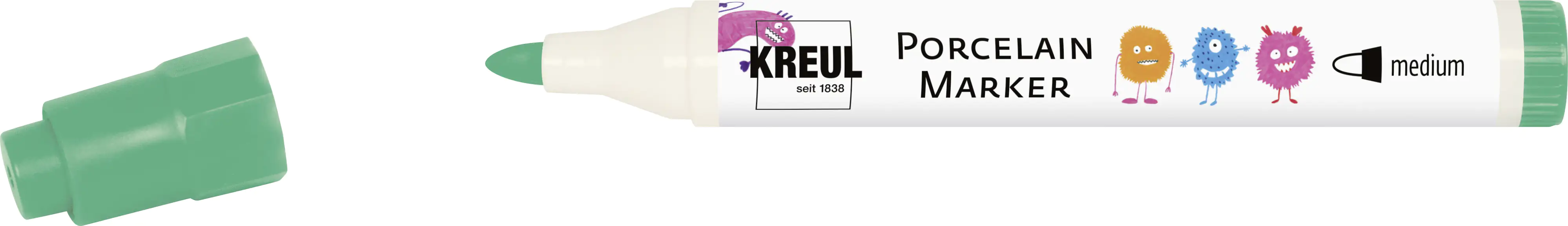 Kreul PorcelainPen easy dunkelgrün 1 - 3 mm