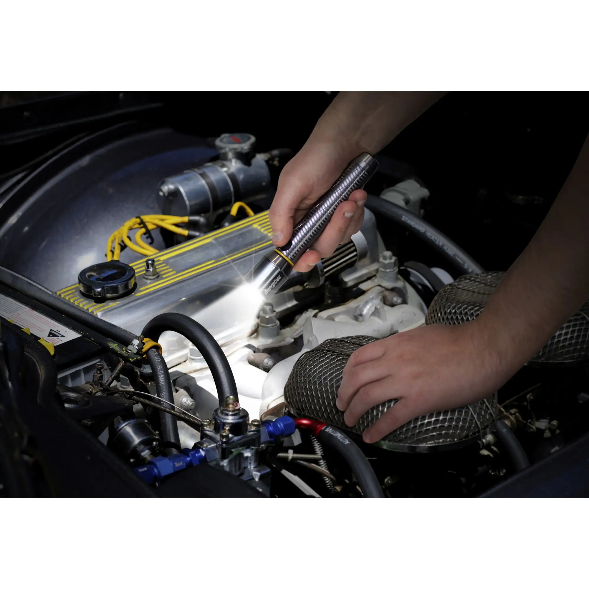 Energizer Taschenlampe Vision HD metal 2AA silber