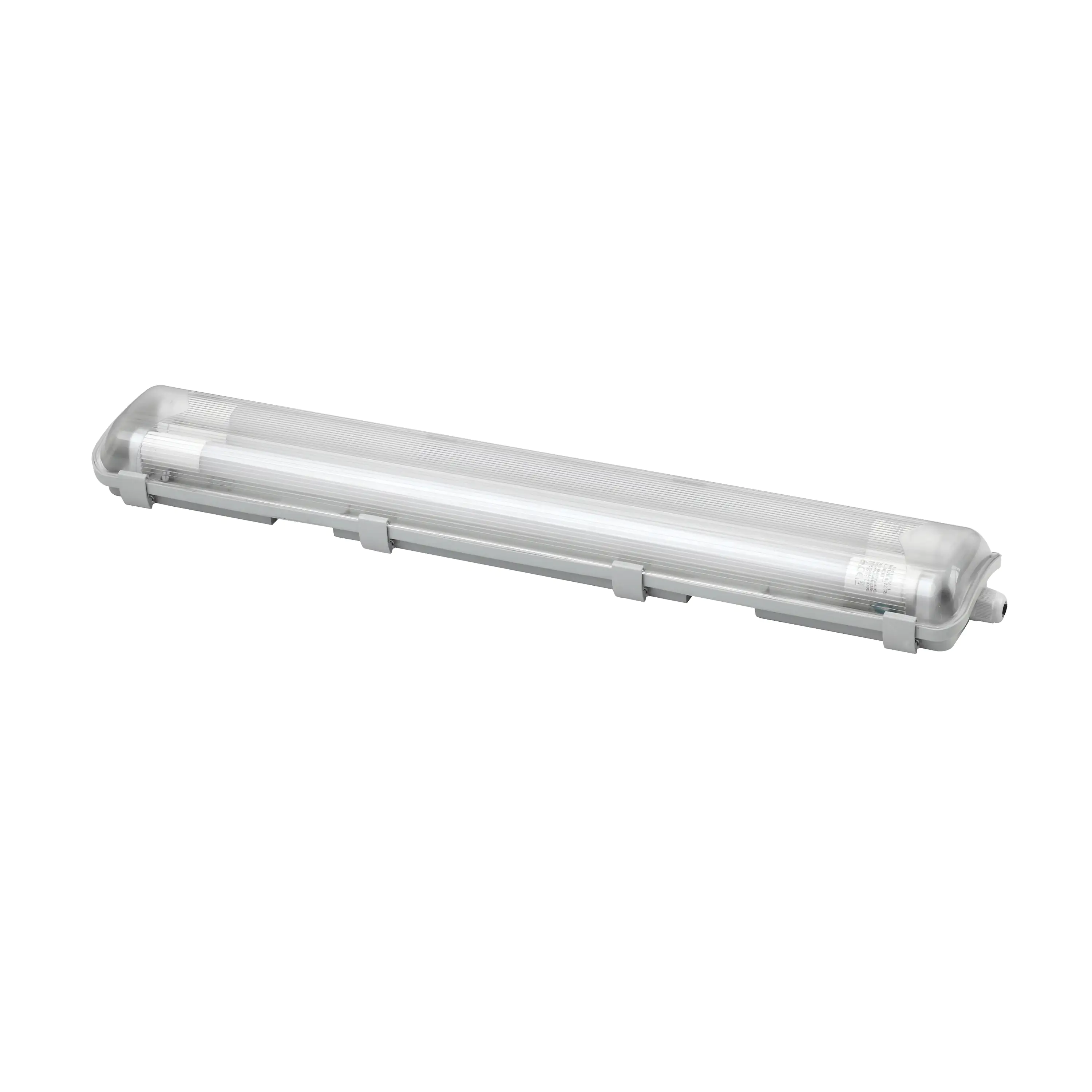 LED Feuchtraumleuchte Pipe 2-flammig 120 cm G13 18 W weiß