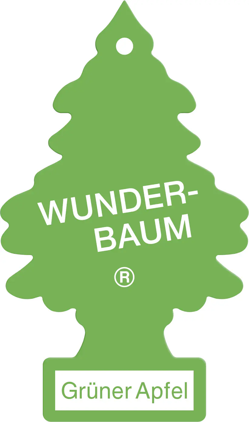 Wunderbaum Papierlufterfrischer Grüner Apfel