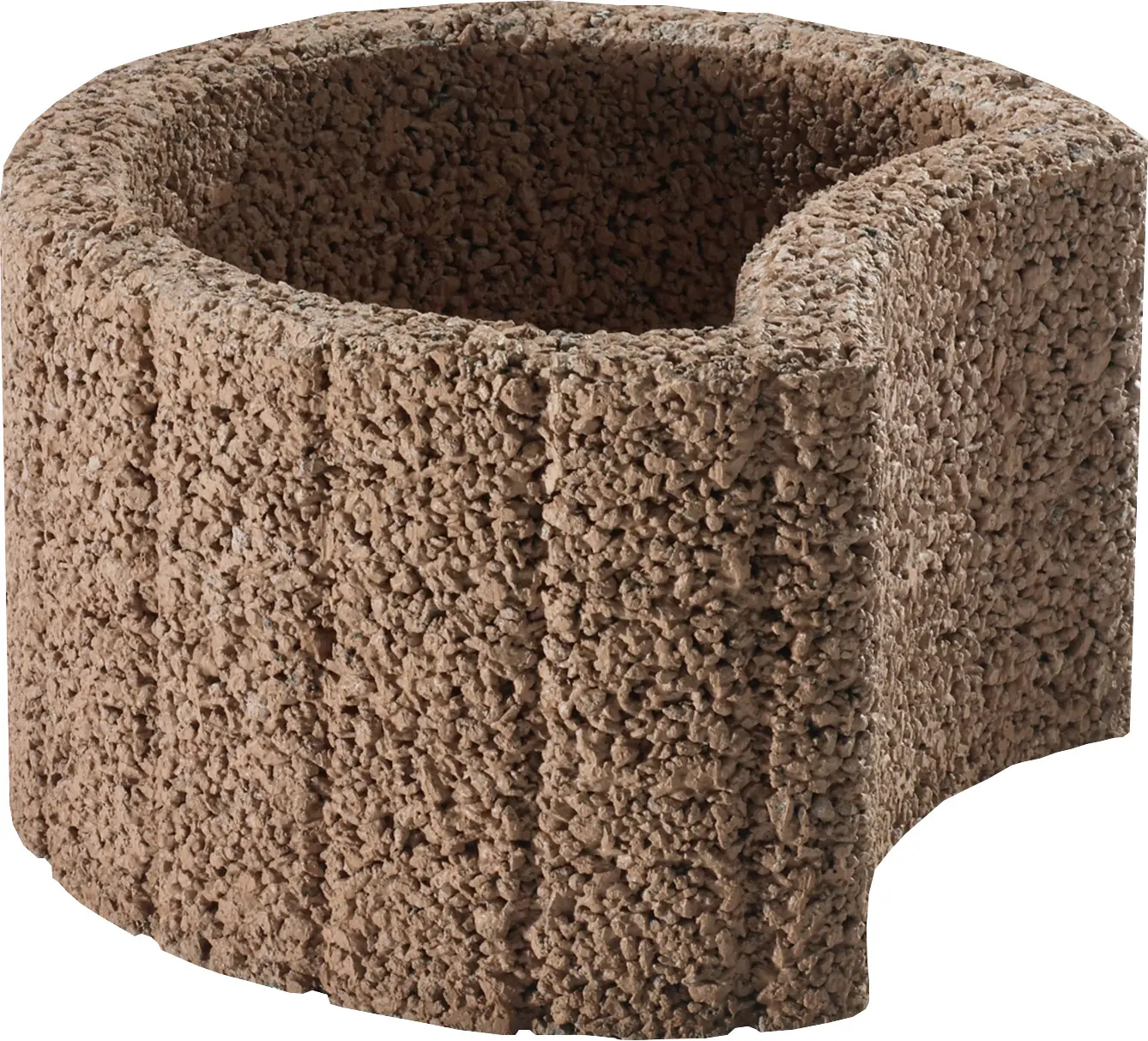 Kann Pflanzstein Klein 35 x 28 x 20 cm braun